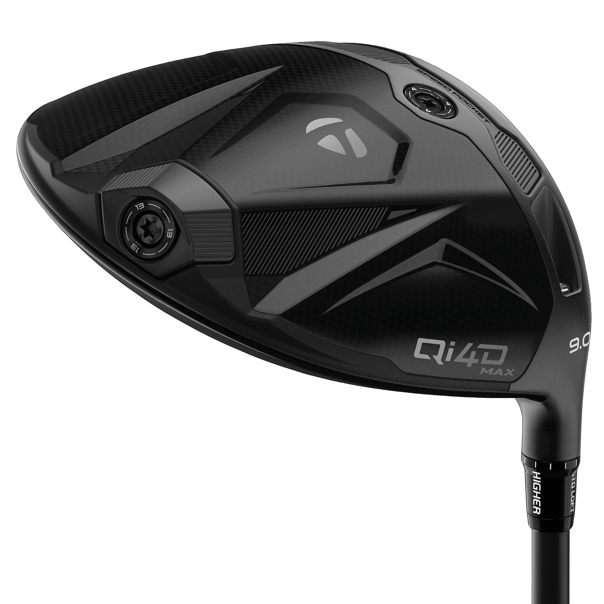 TaylorMade Limited Edition Qi4D Max Shadowfall Golf Driver - Right Handed