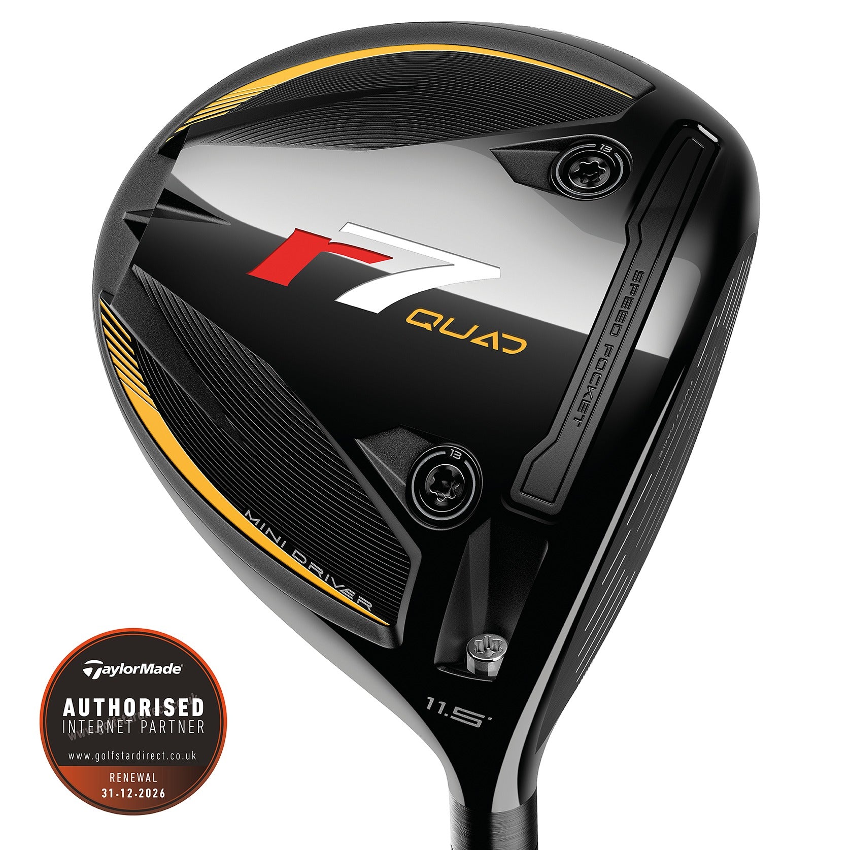TaylorMade R7 Quad Golf MIni Driver - Right Handed