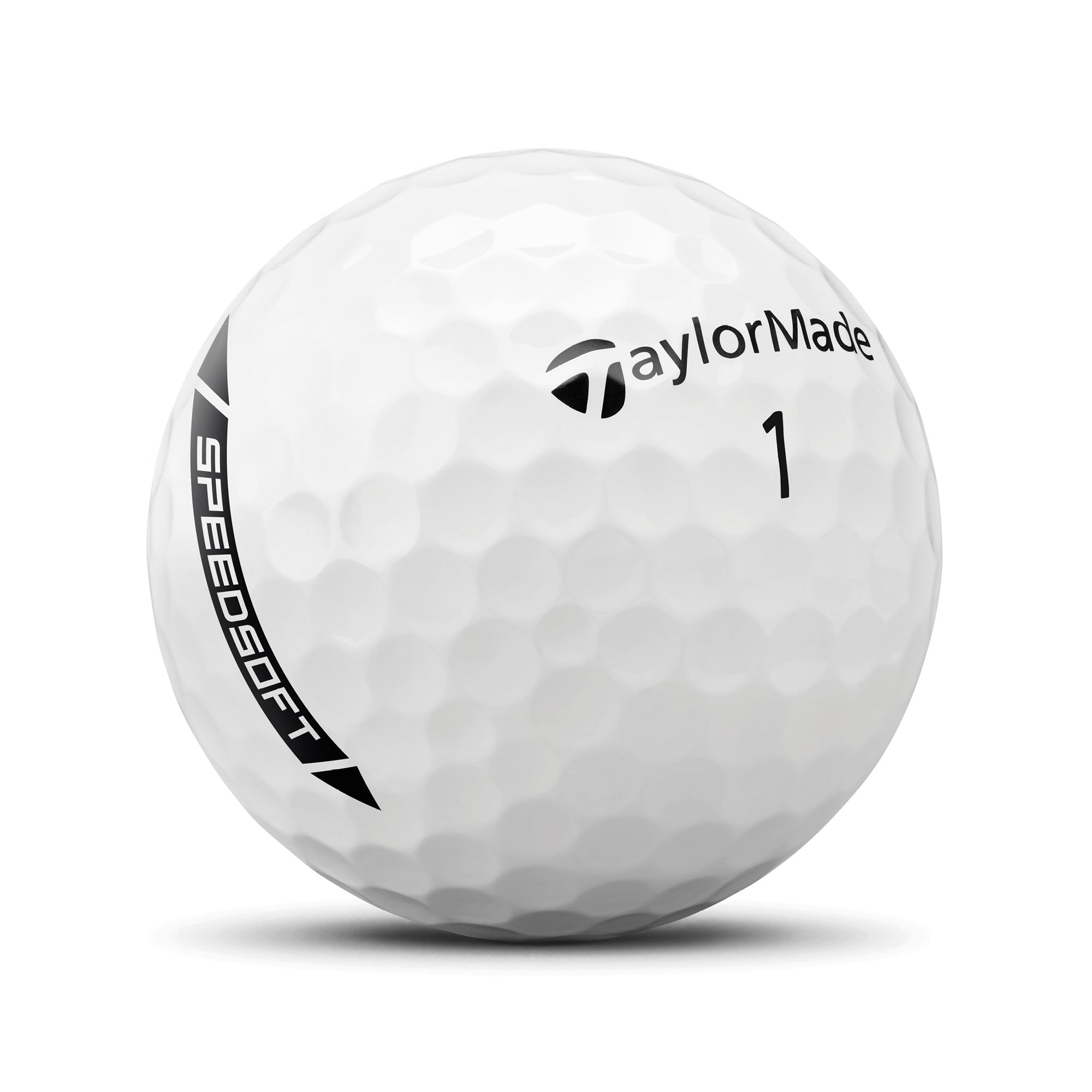 TaylorMade SpeedSoft Golf Balls - 15 Ball Bonus Pack - White & Ink Blue