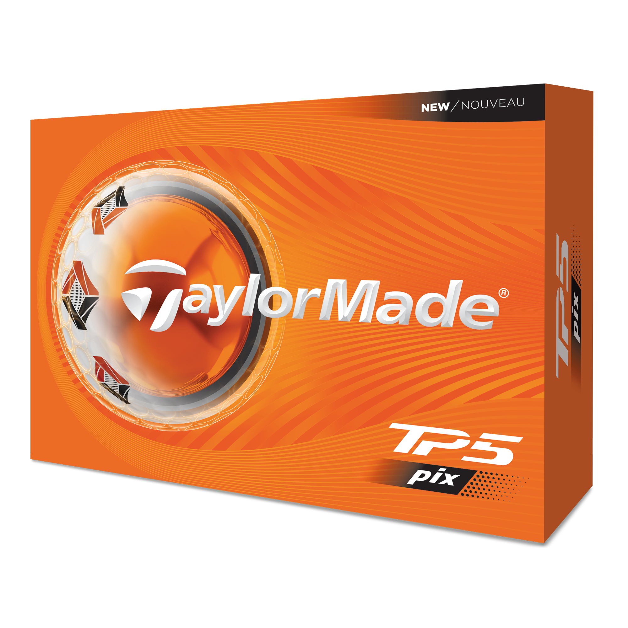 TaylorMade TP5 Pix Golf Balls - White