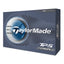 TaylorMade TP5 Stripe Golf Balls - White