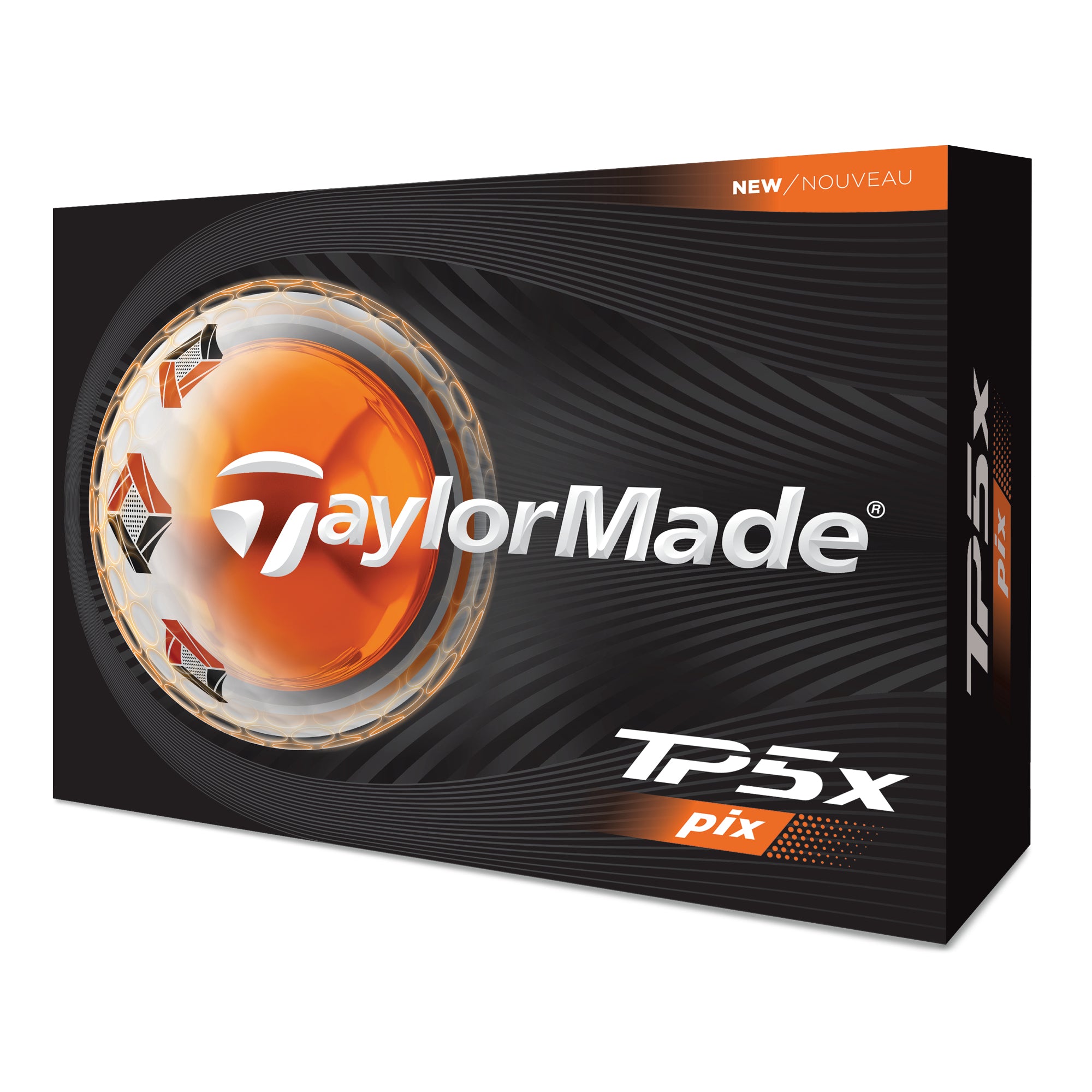 TaylorMade TP5x Pix Golf Balls - White