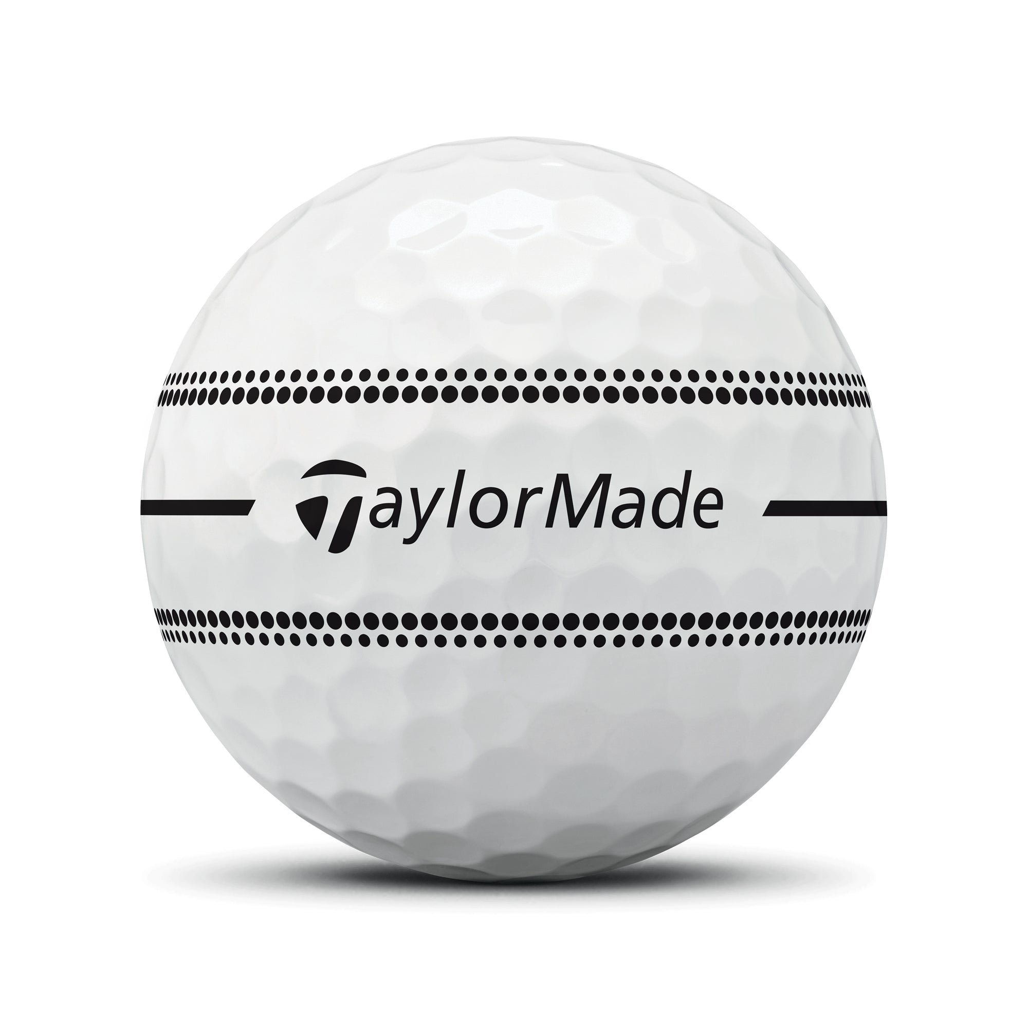 TaylorMade TP5x Stripe Golf Balls - White