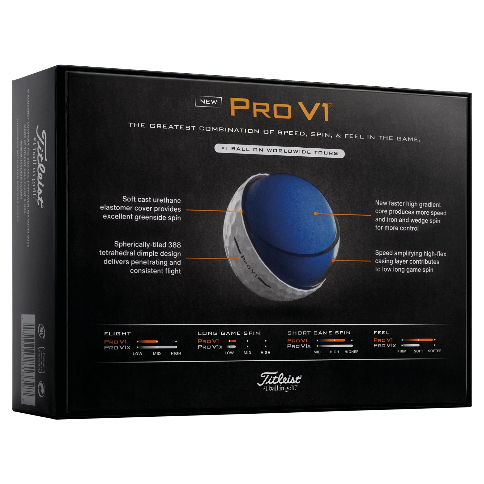 Titleist Pro V1 Golf Balls - White