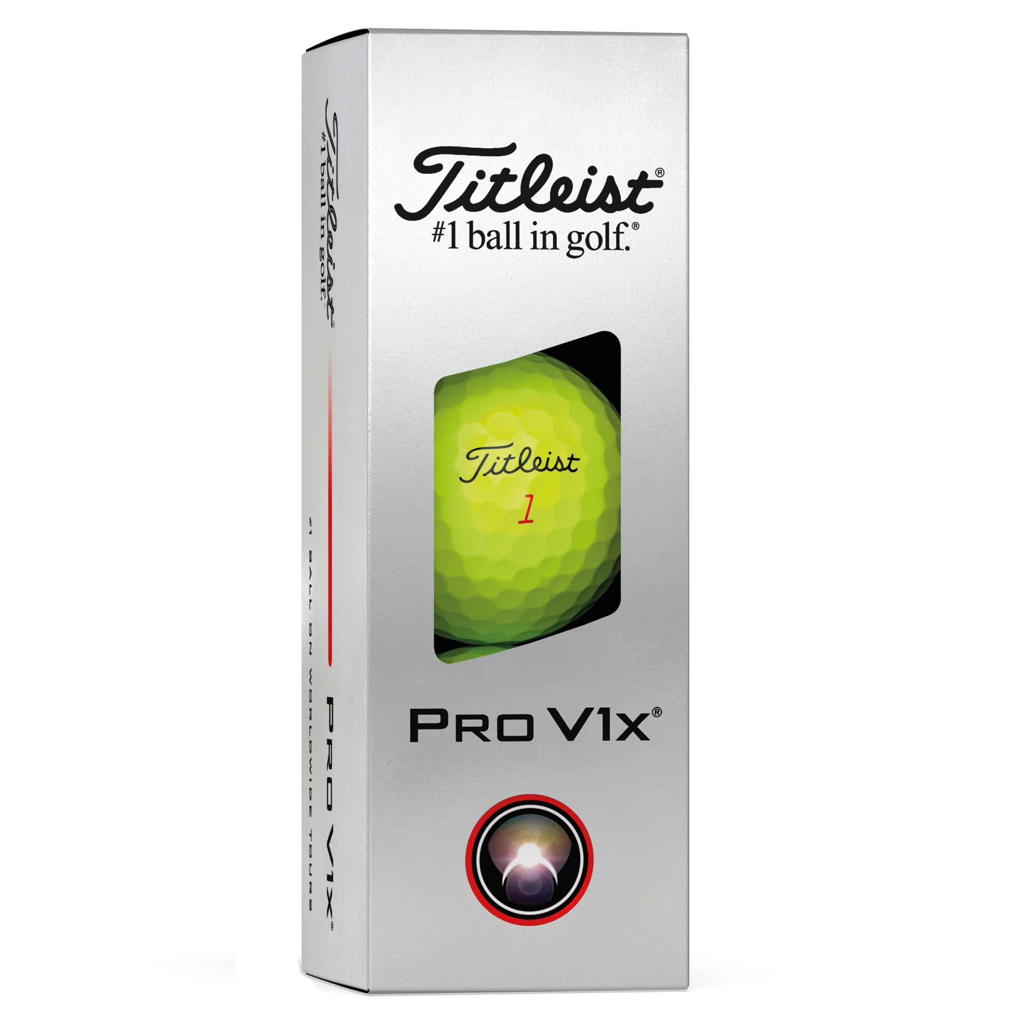 Titleist Pro V1x Golf Balls (Yellow)