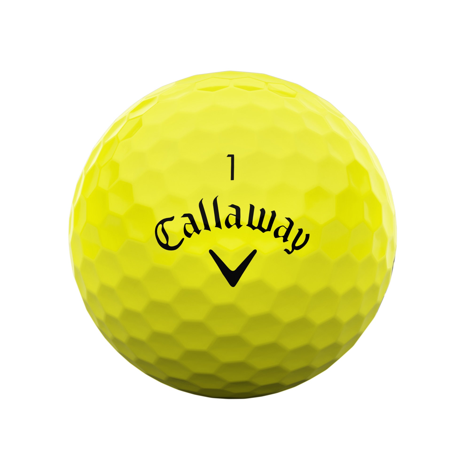 Callaway Warbird Distance+ Golf Balls - Yellow