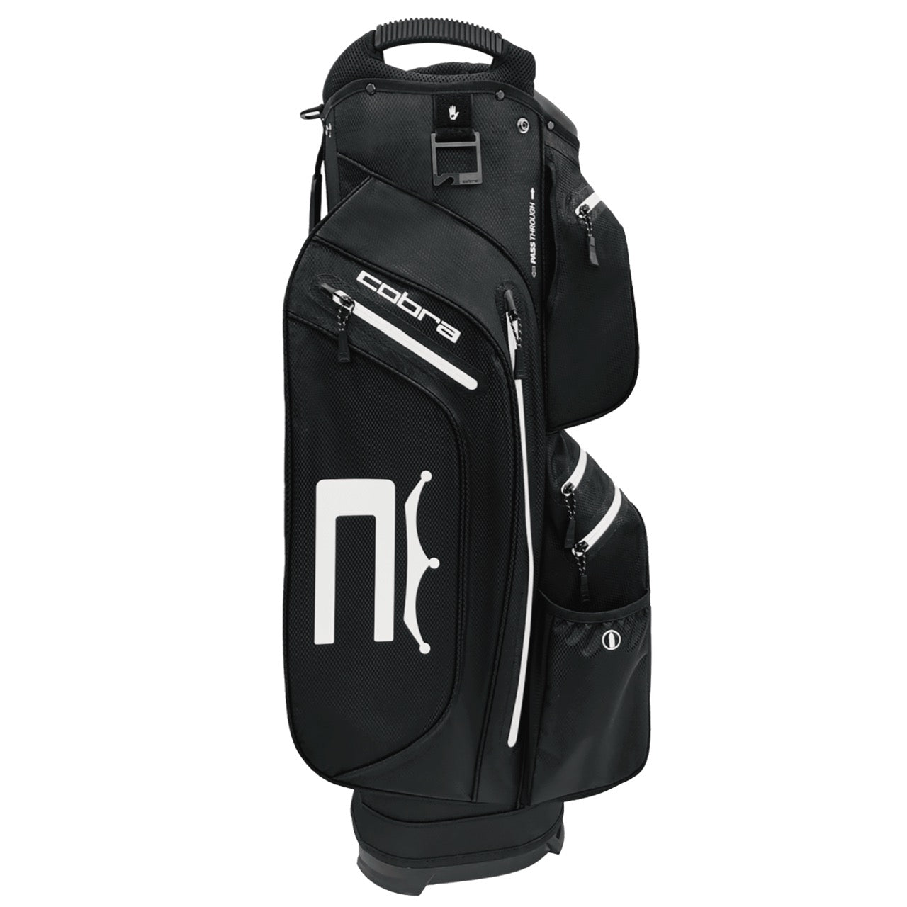 Cobra Ace Waterproof Golf Cart Bag - Black & Black