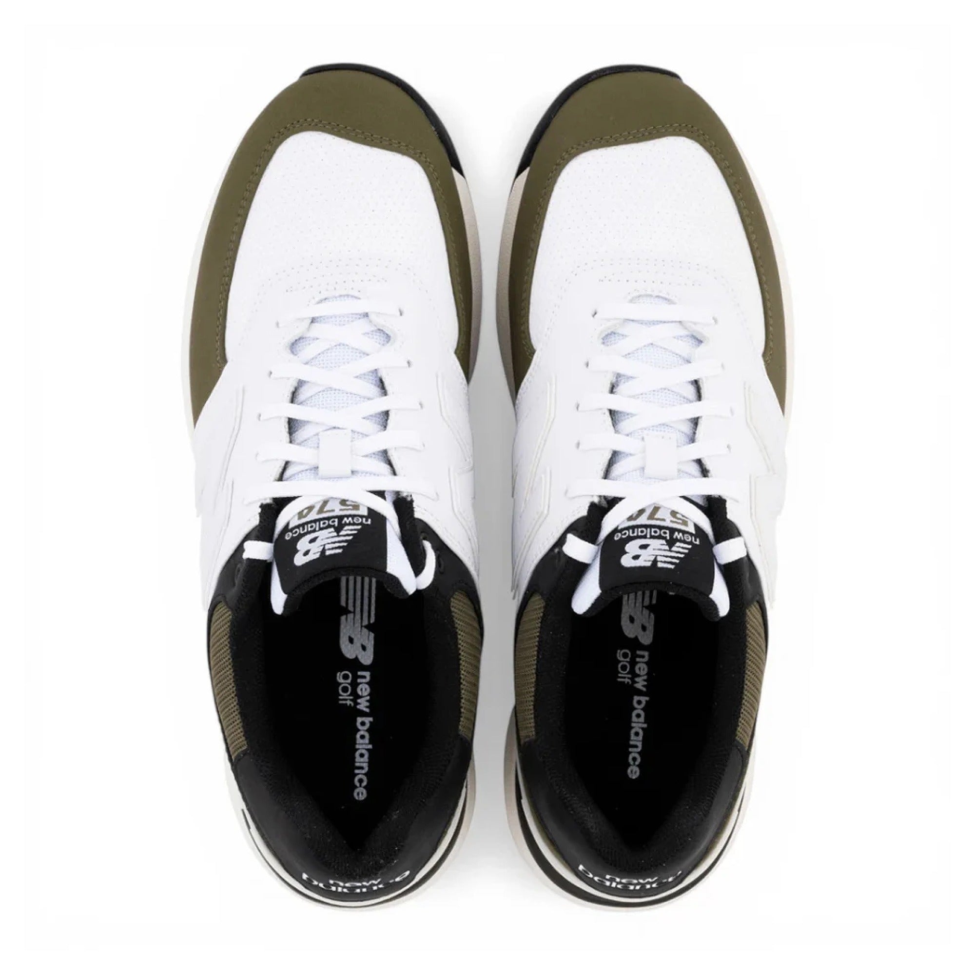 New Balance 574 Greens V2 Spikeless Golf Shoes - Olive