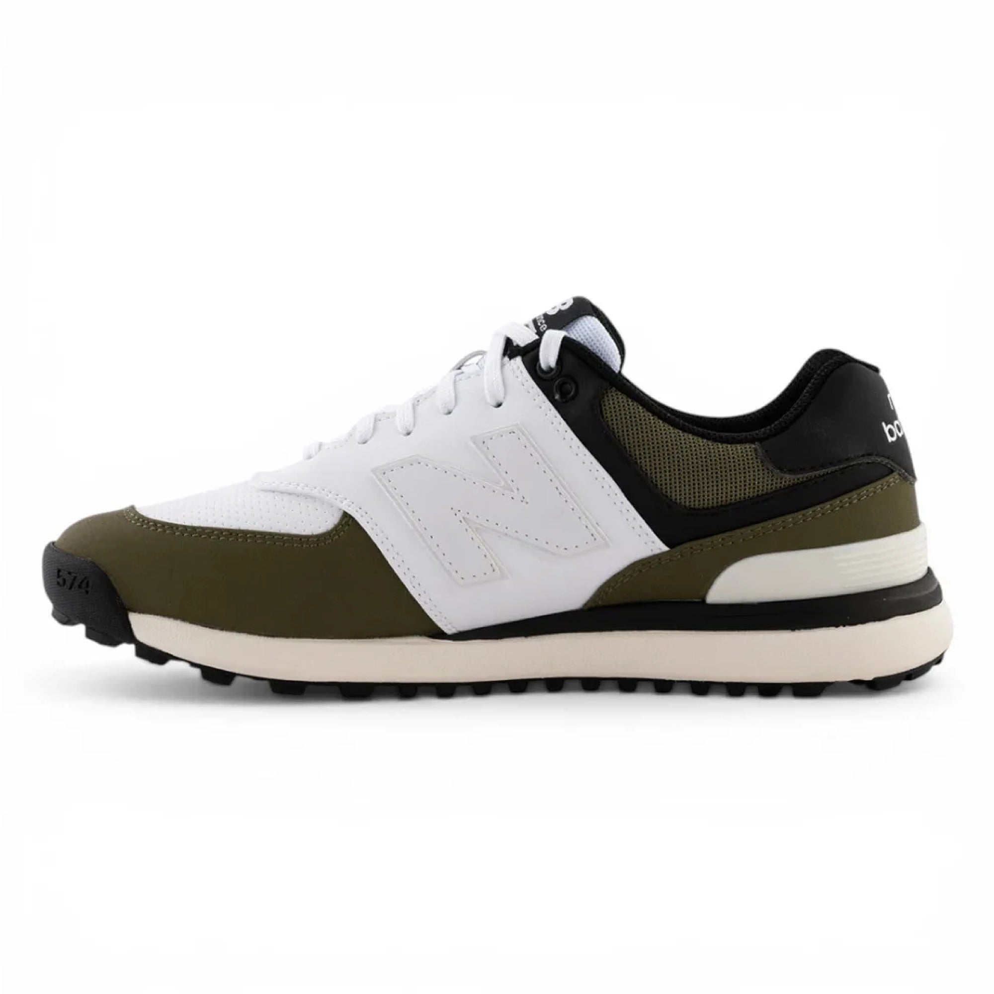 New Balance 574 Greens V2 Spikeless Golf Shoes - Olive