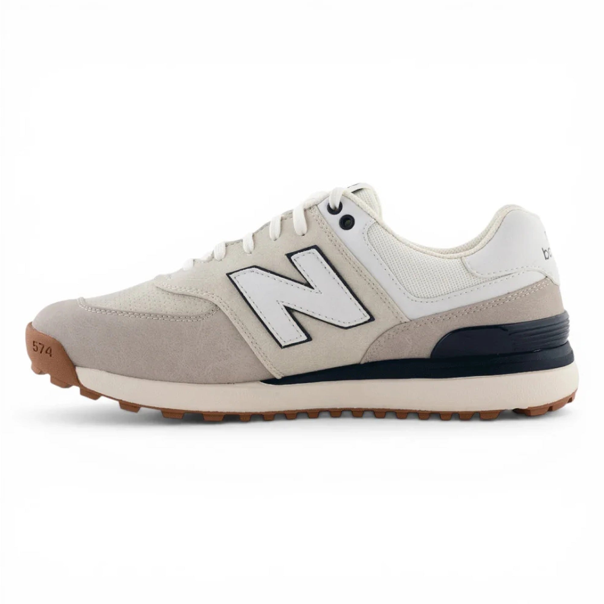New Balance 574 Greens V2 Spikeless Golf Shoes - Tan