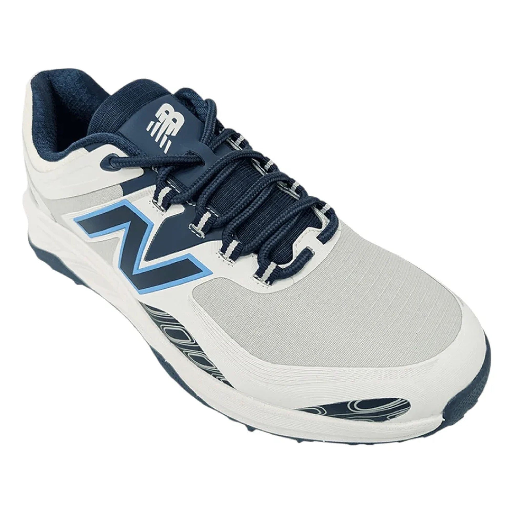 New Balance Fresh Foam Pace XT Spikeless Golf Shoes - White & Navy