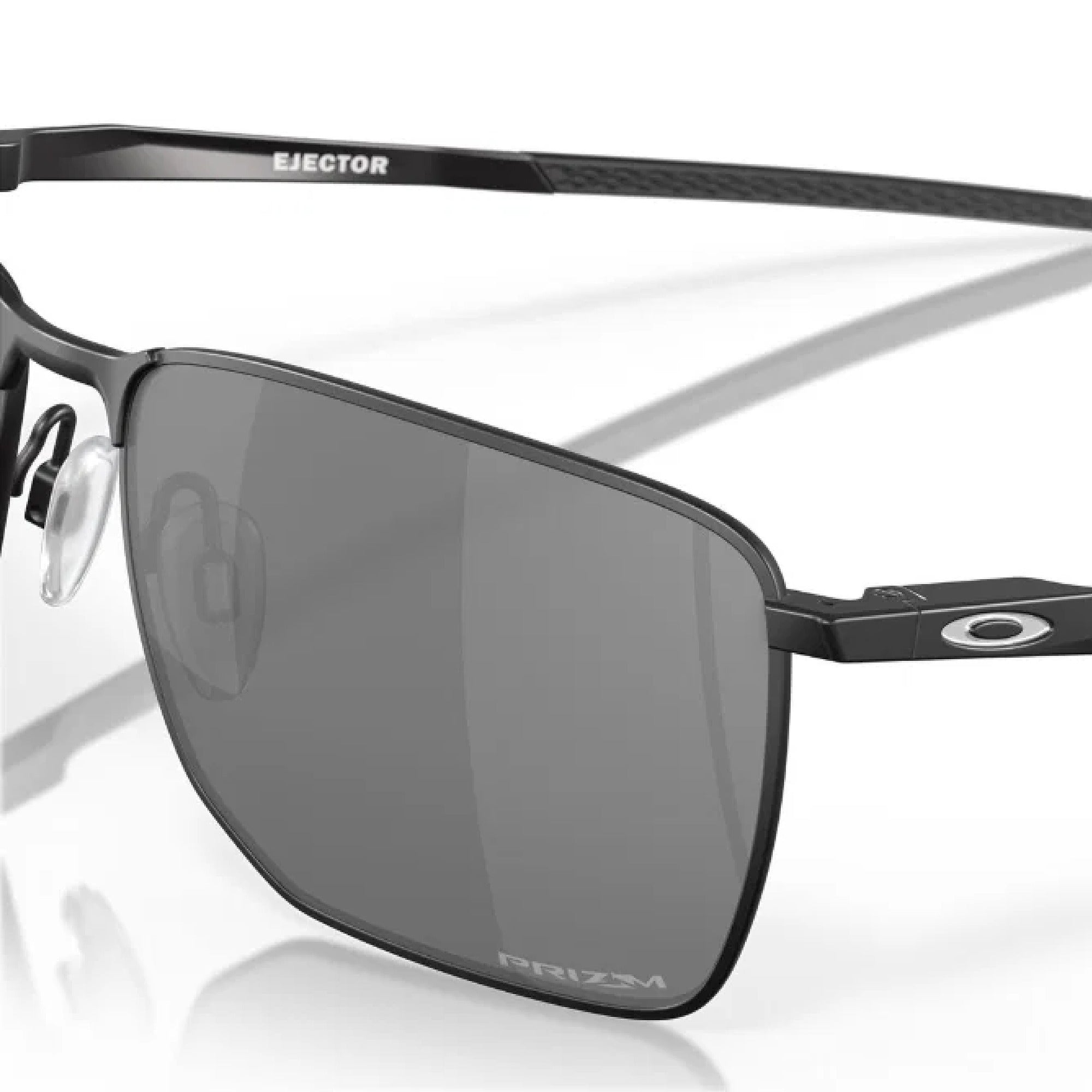 Oakley Ejector Golf Sunglasses - Satin Black Frame with Prizm Black Lenses