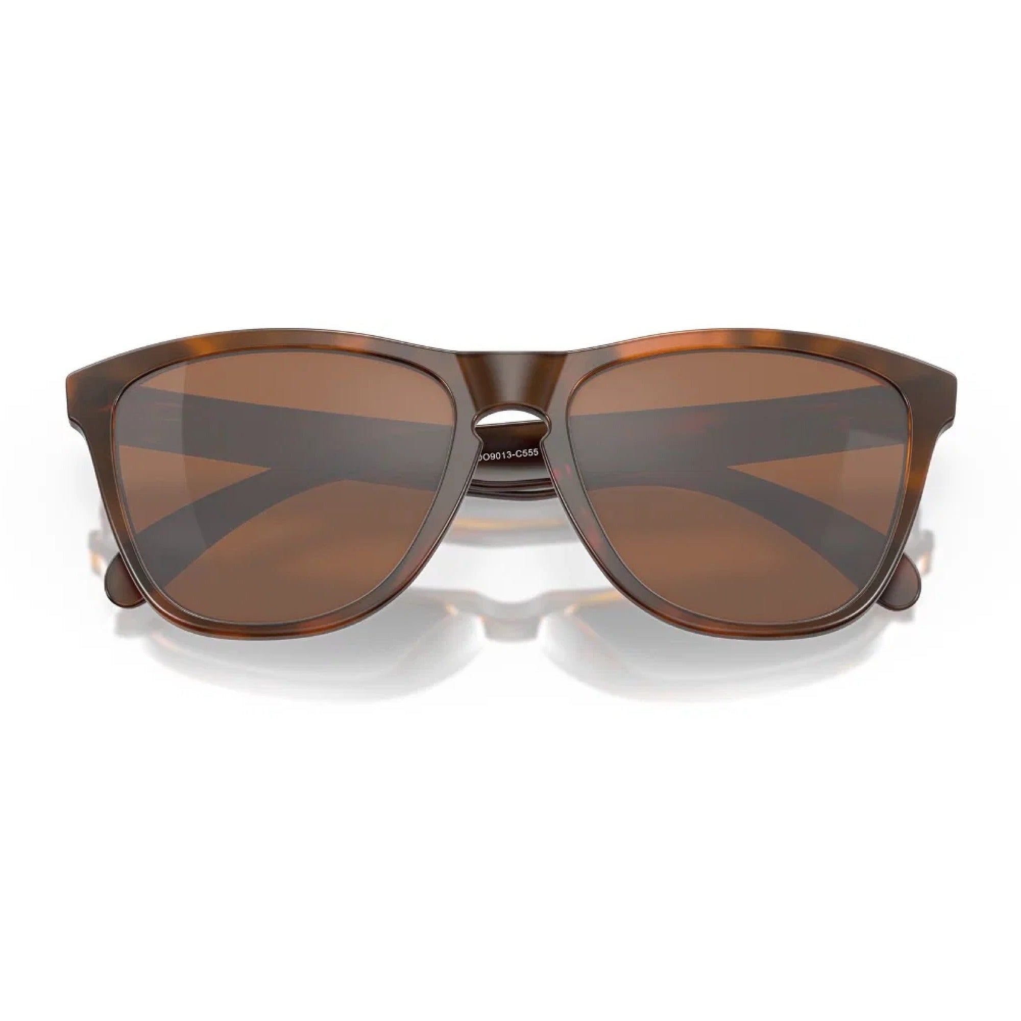 Oakley Frogskins Golf Sunglasses - Matte Brown Tortoise Frame with Prizm Tungsten Lenses