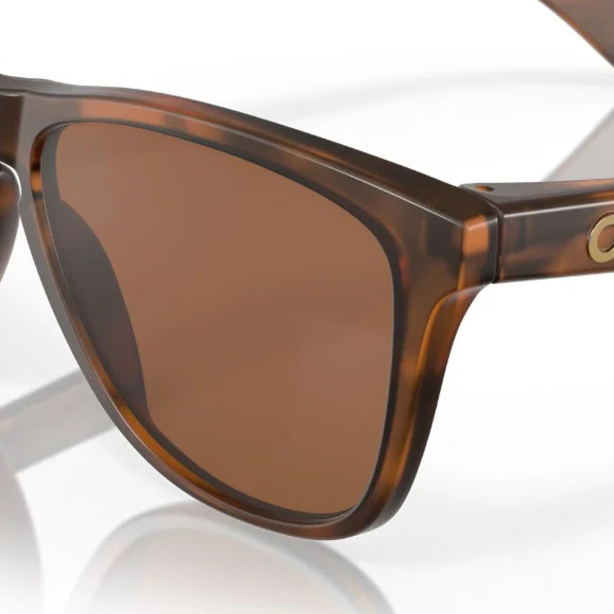 Oakley Frogskins Golf Sunglasses - Matte Brown Tortoise Frame with Prizm Tungsten Lenses