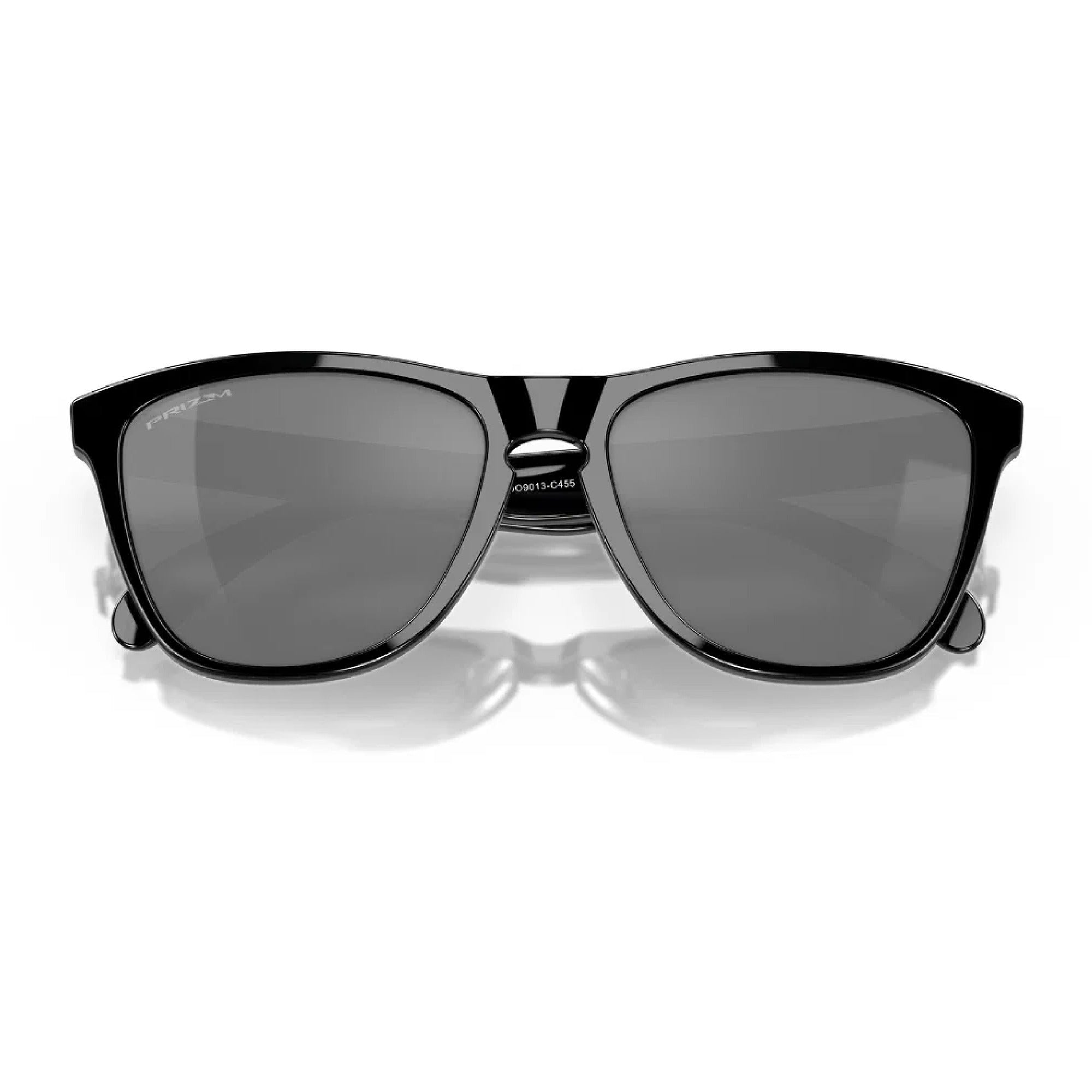 Oakley Frogskins Golf Sunglasses - Polished Black Frame with Prizm Black Lenses