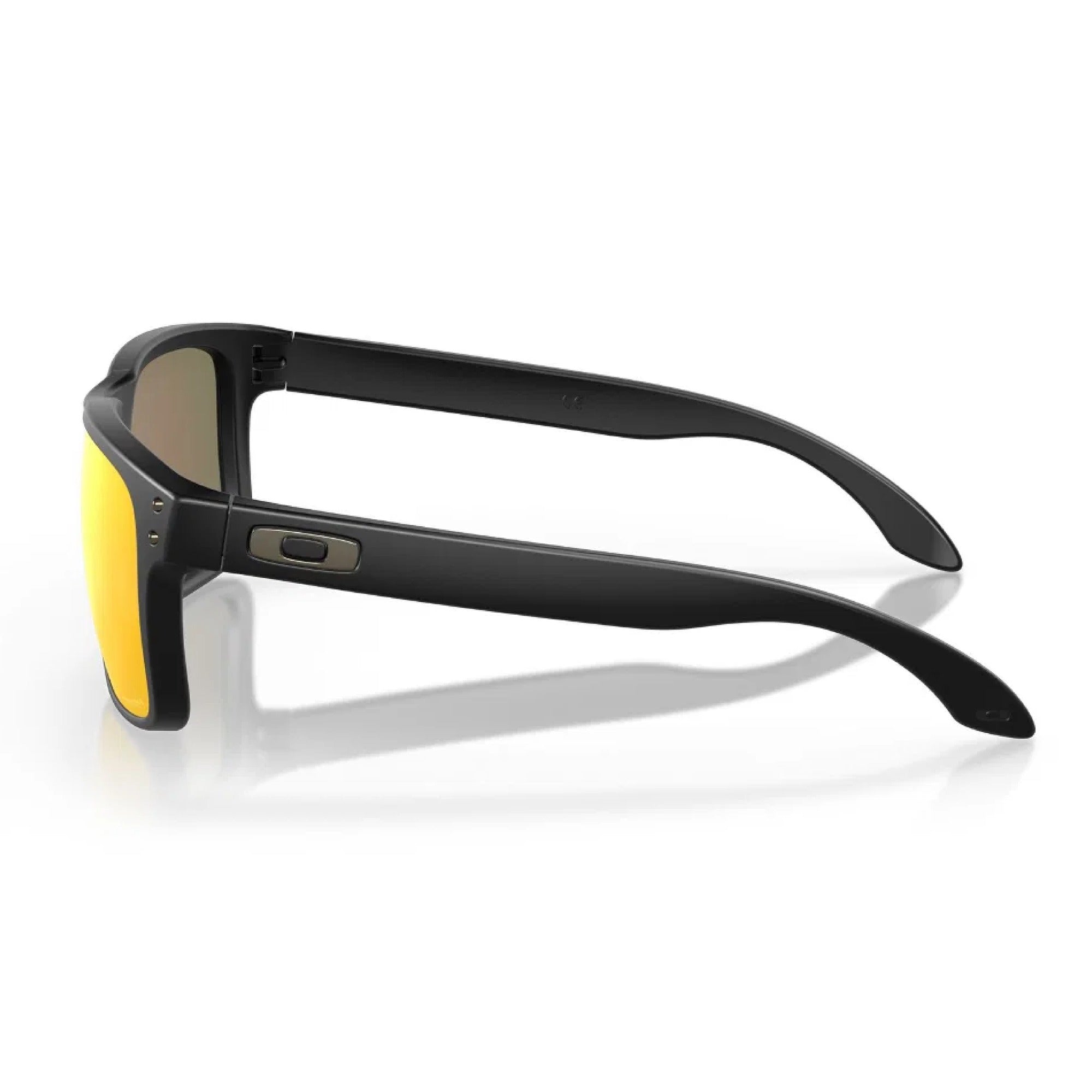 Oakley Holbrook Golf Sunglasses - Matte Black Frame with Prizm Ruby Lenses