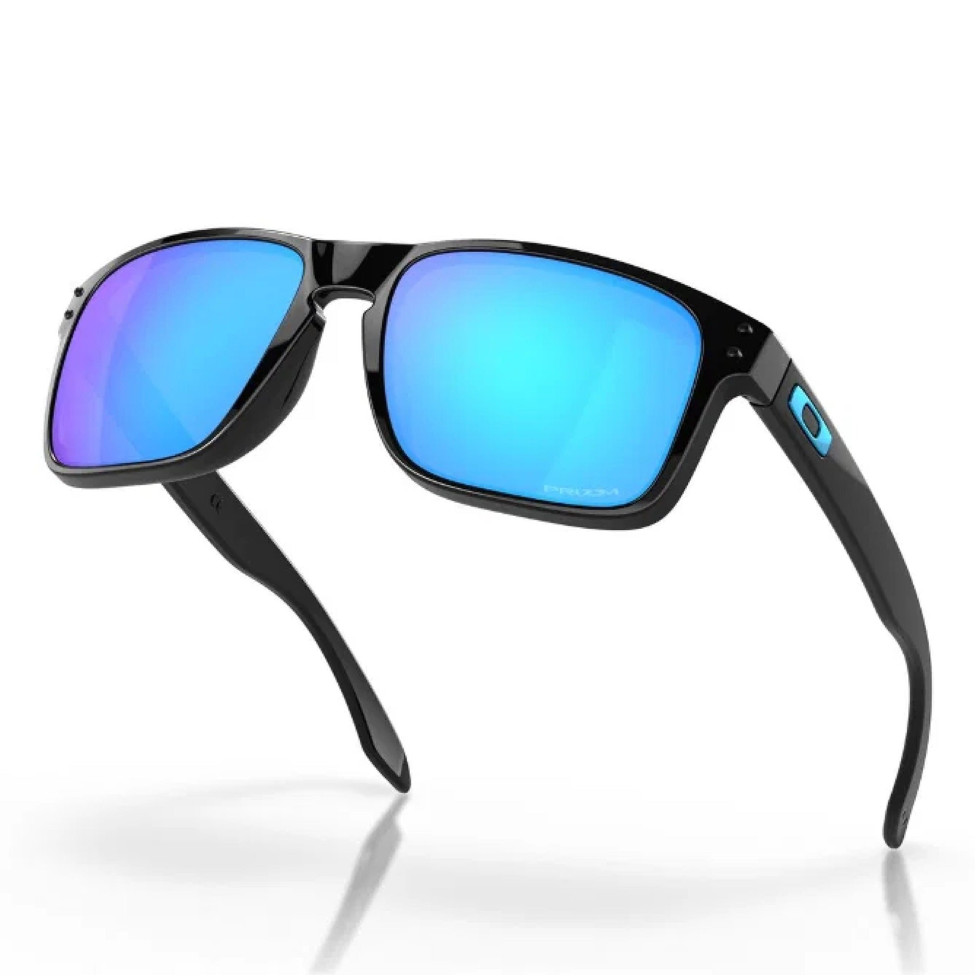 Oakley Holbrook Golf Sunglasses - Polished Black Frame with Prizm Sapphire Lenses