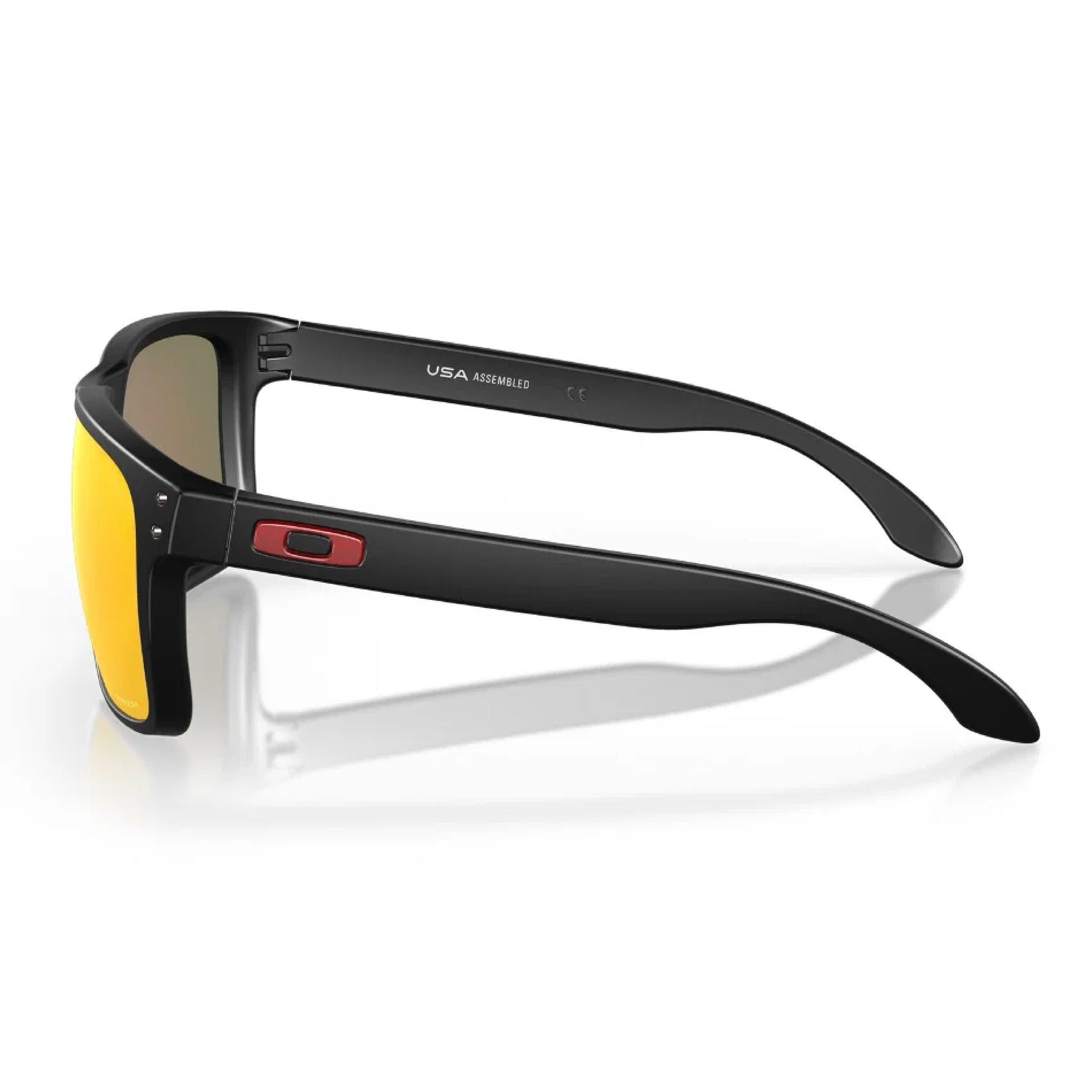 Oakley Holbrook XL Golf Sunglasses - Matte Black Frame & Prizm Ruby Lenses