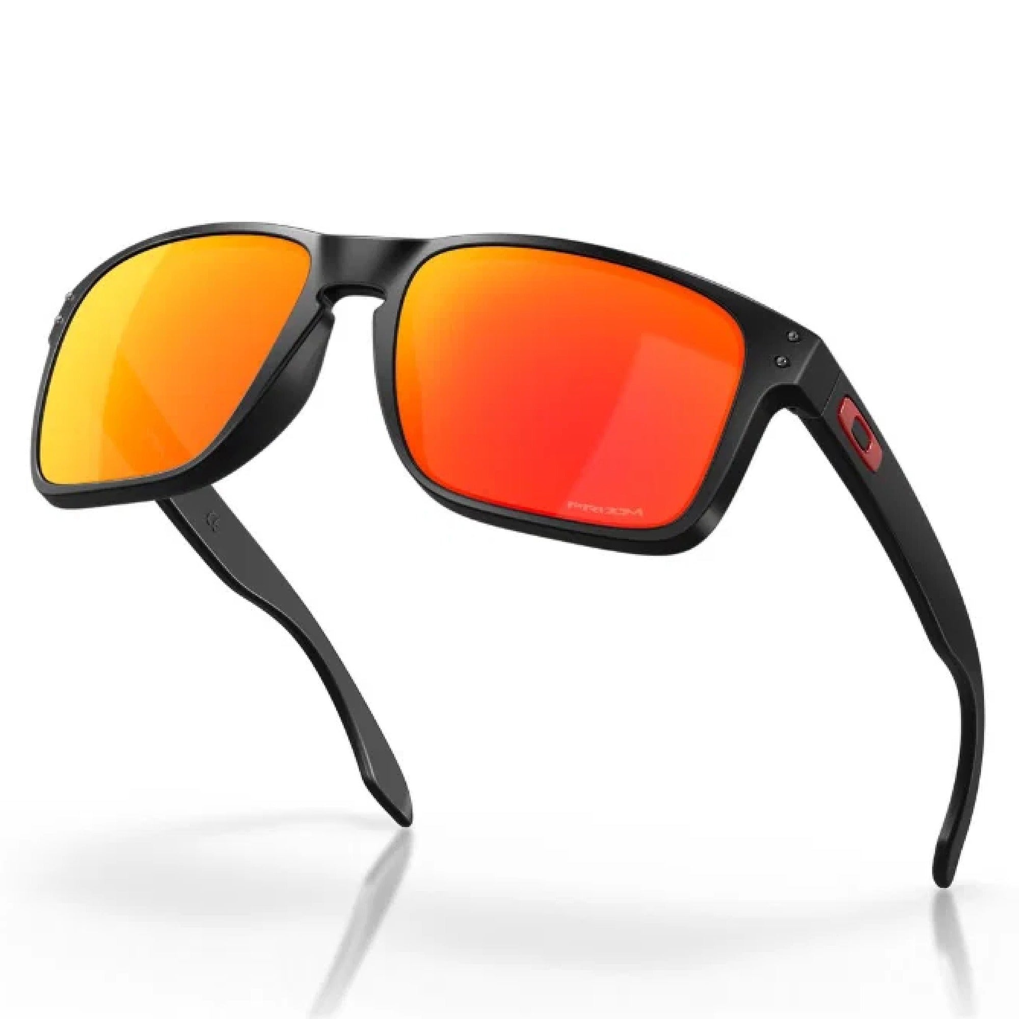 Oakley Holbrook XL Golf Sunglasses - Matte Black Frame & Prizm Ruby Lenses