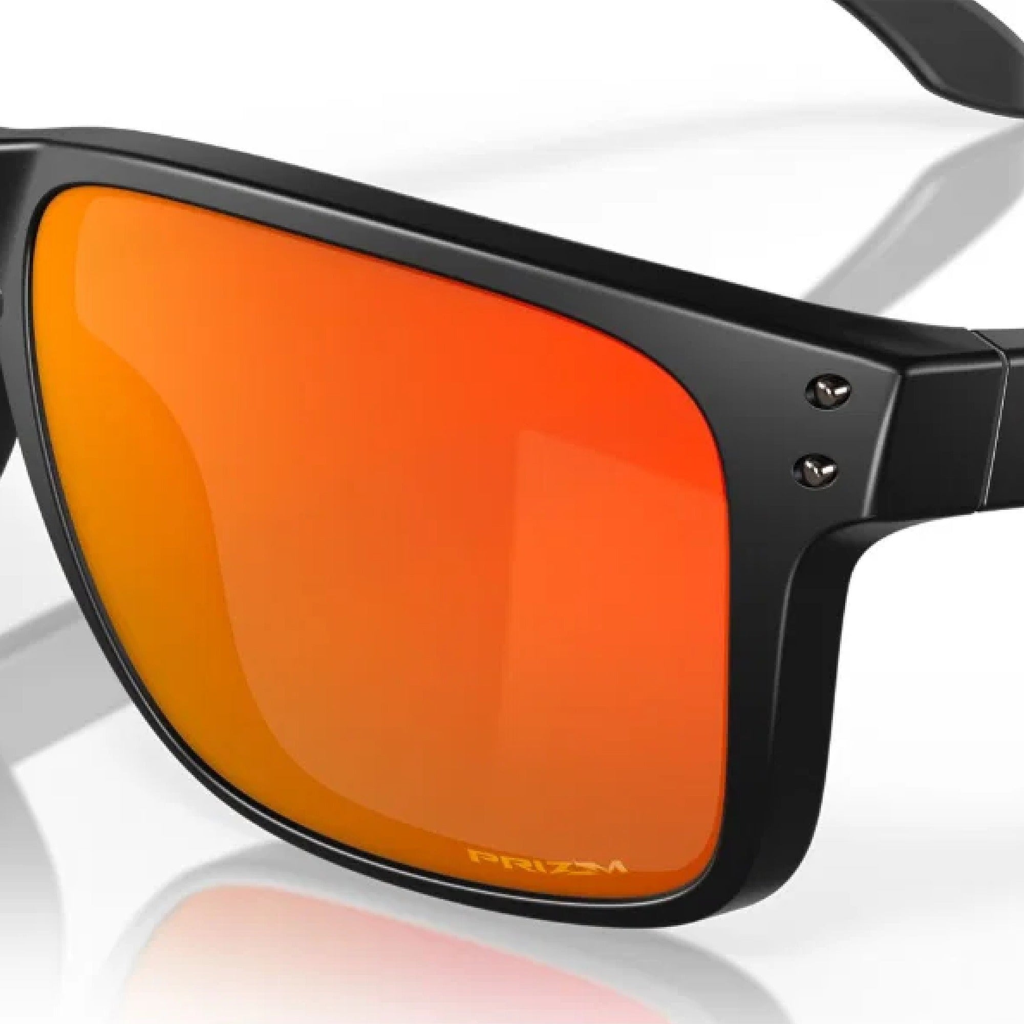Oakley Holbrook XL Golf Sunglasses - Matte Black Frame & Prizm Ruby Lenses