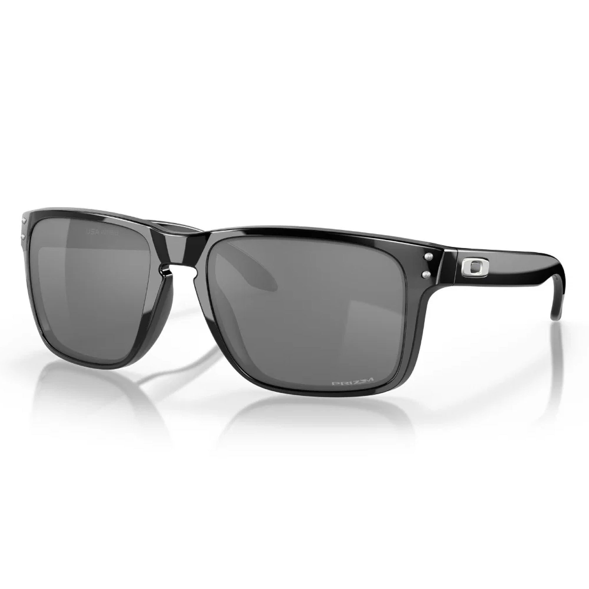 Oakley Holbrook XL Golf Sunglasses - Polished Black Frame with Prizm Black Lenses