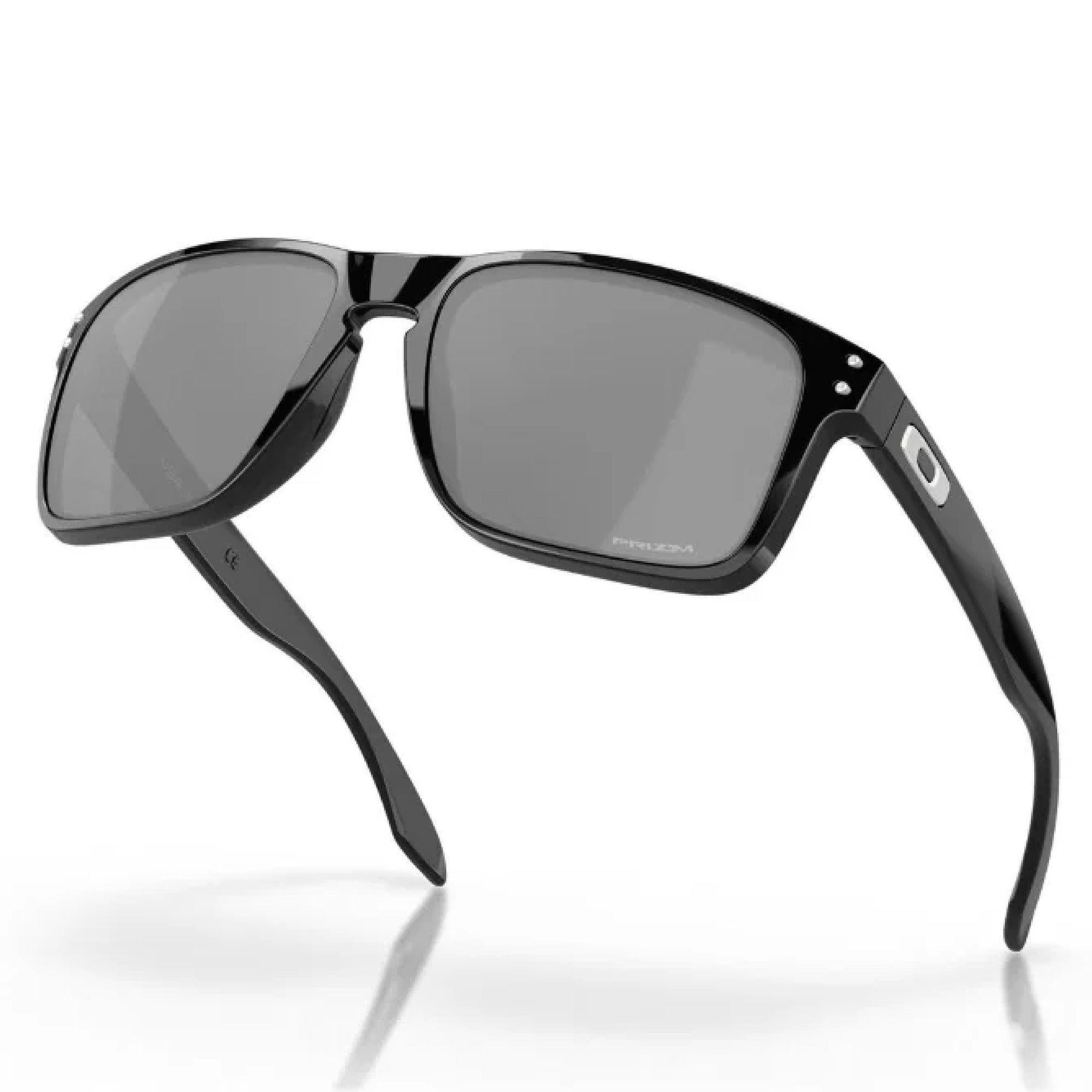 Oakley Holbrook XL Golf Sunglasses - Polished Black Frame with Prizm Black Lenses