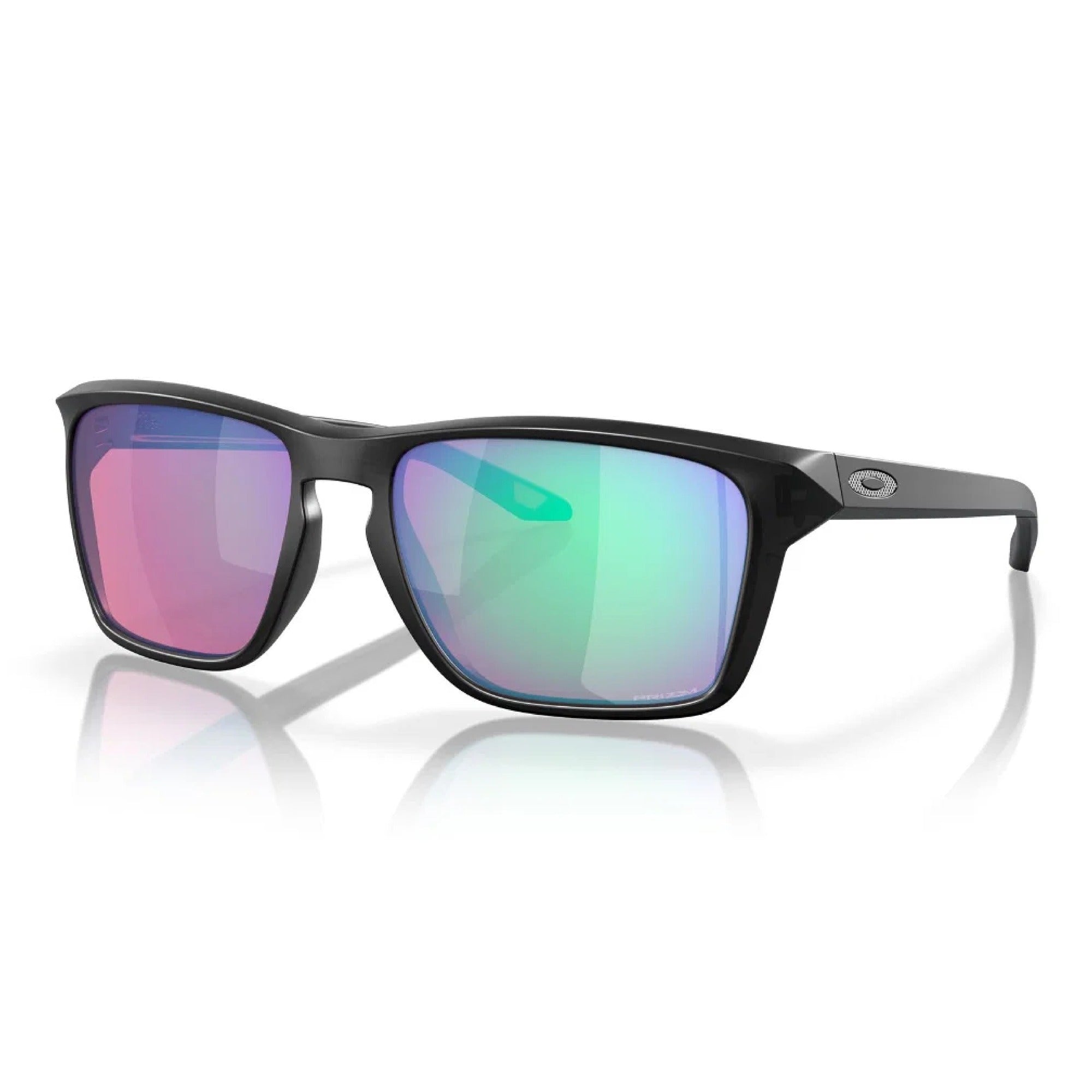 Oakley Sylas Golf Sunglasses - Polished Clear Frame with Prizm Black L