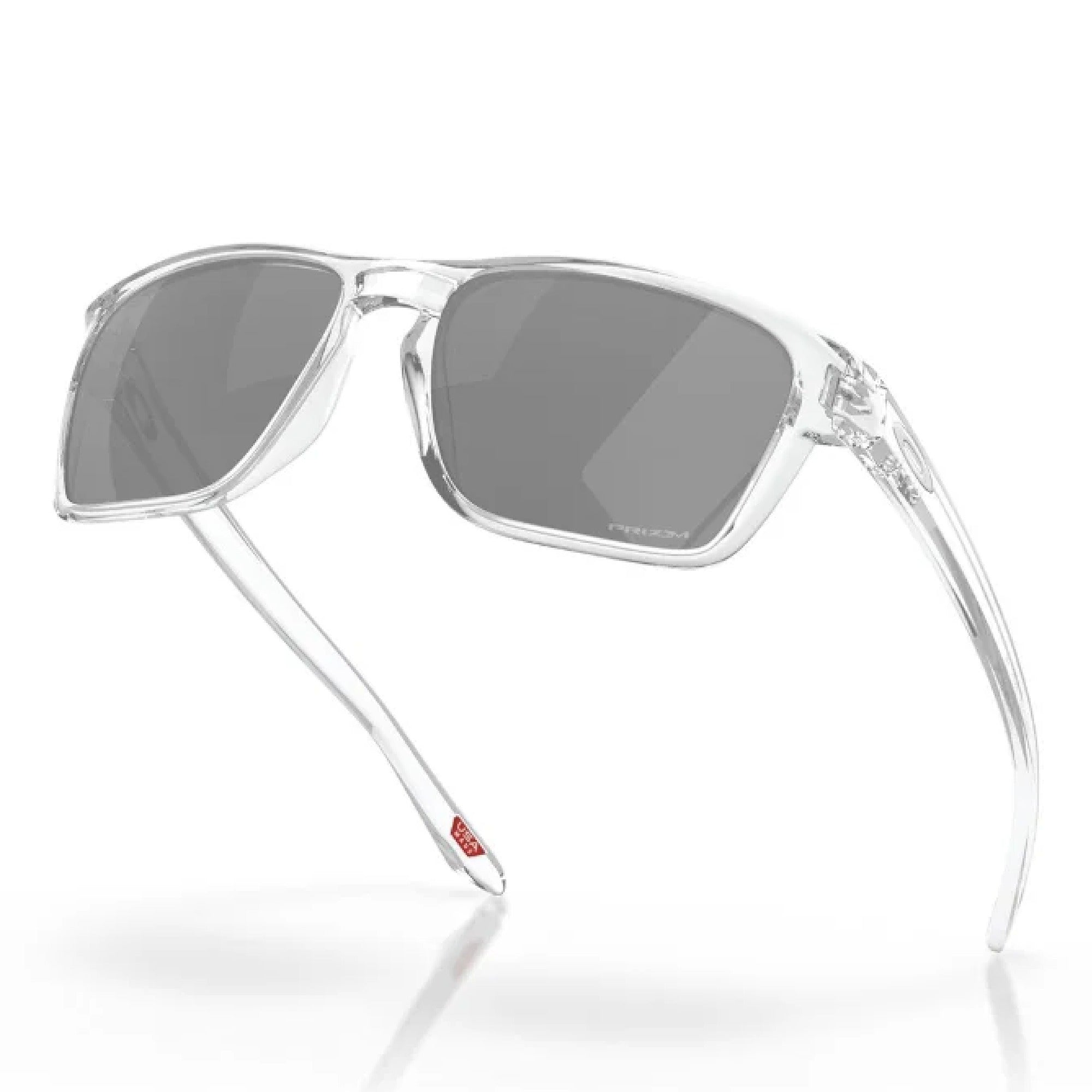 Oakley Sylas Golf Sunglasses - Polished Clear Frame with Prizm Black L