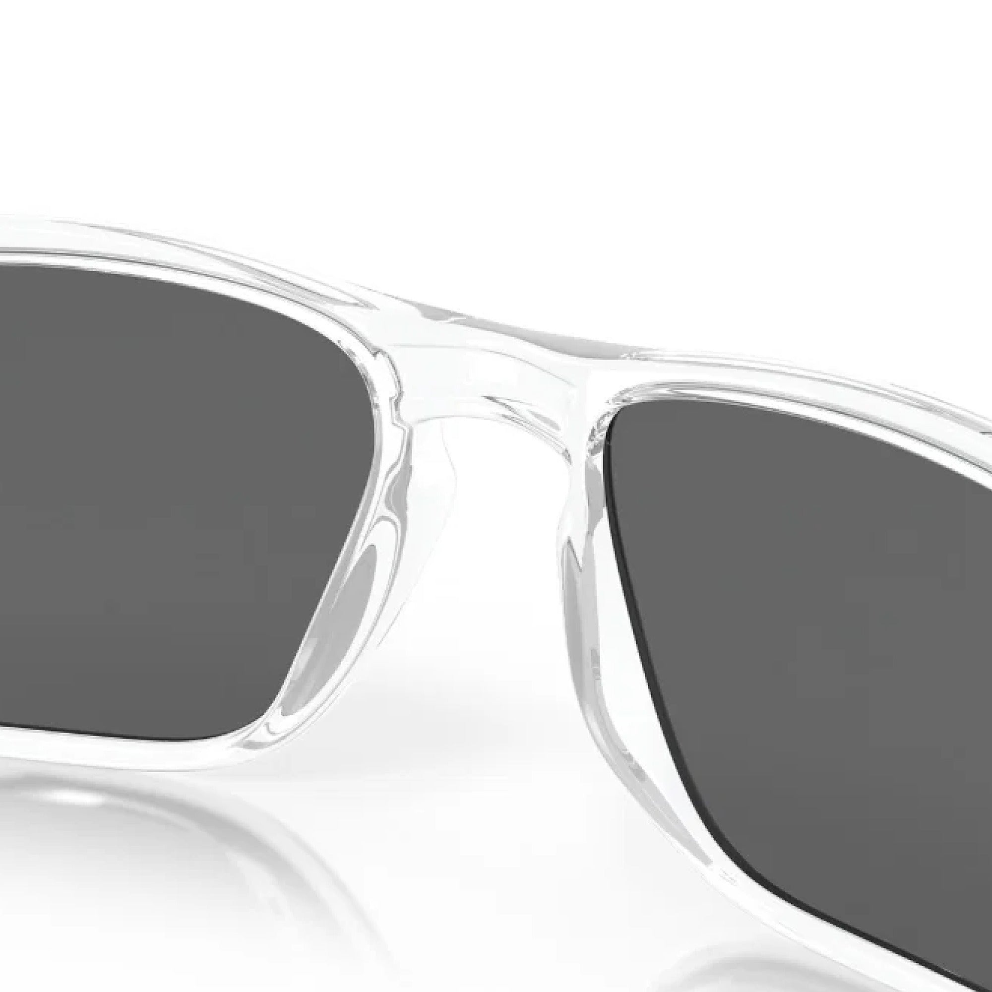 Oakley Sylas Golf Sunglasses - Polished Clear Frame with Prizm Black L