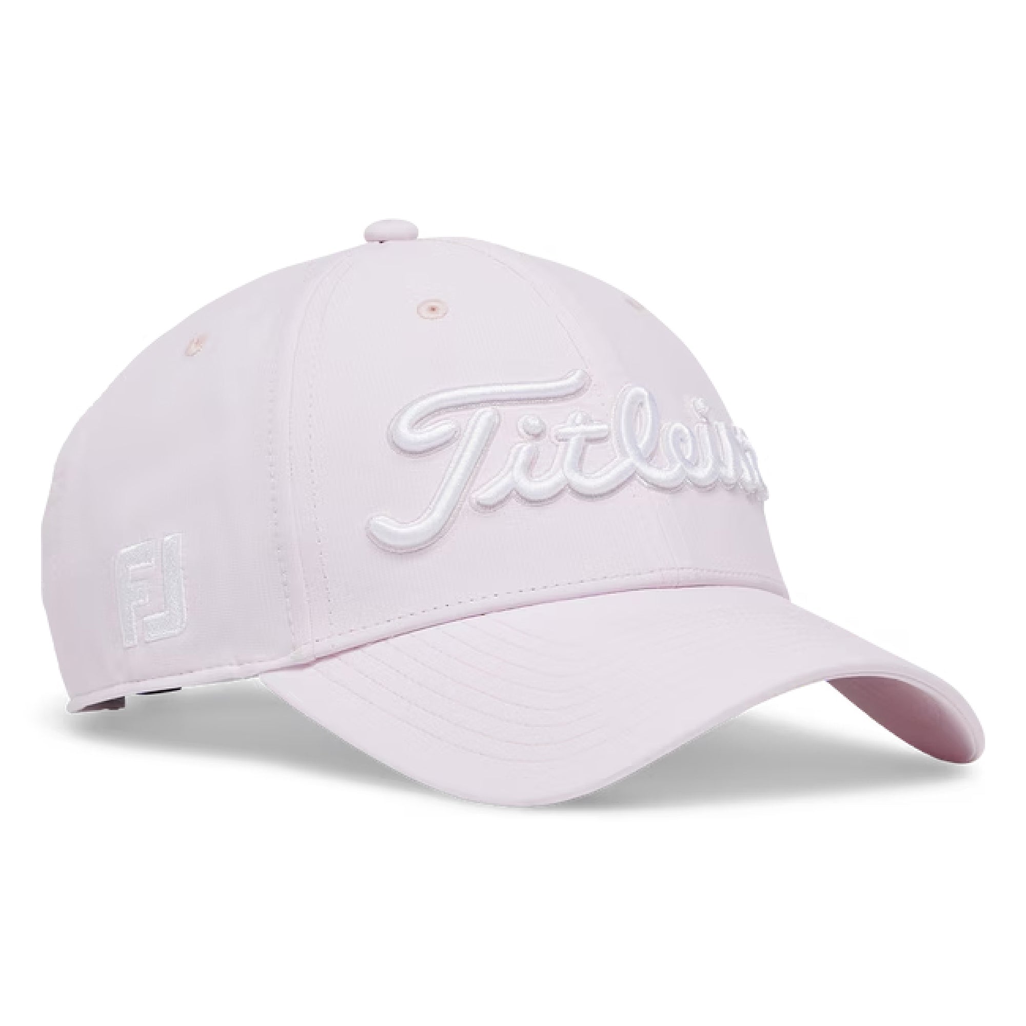 Titleist Tour Performance Golf Cap - Pale Pink & White