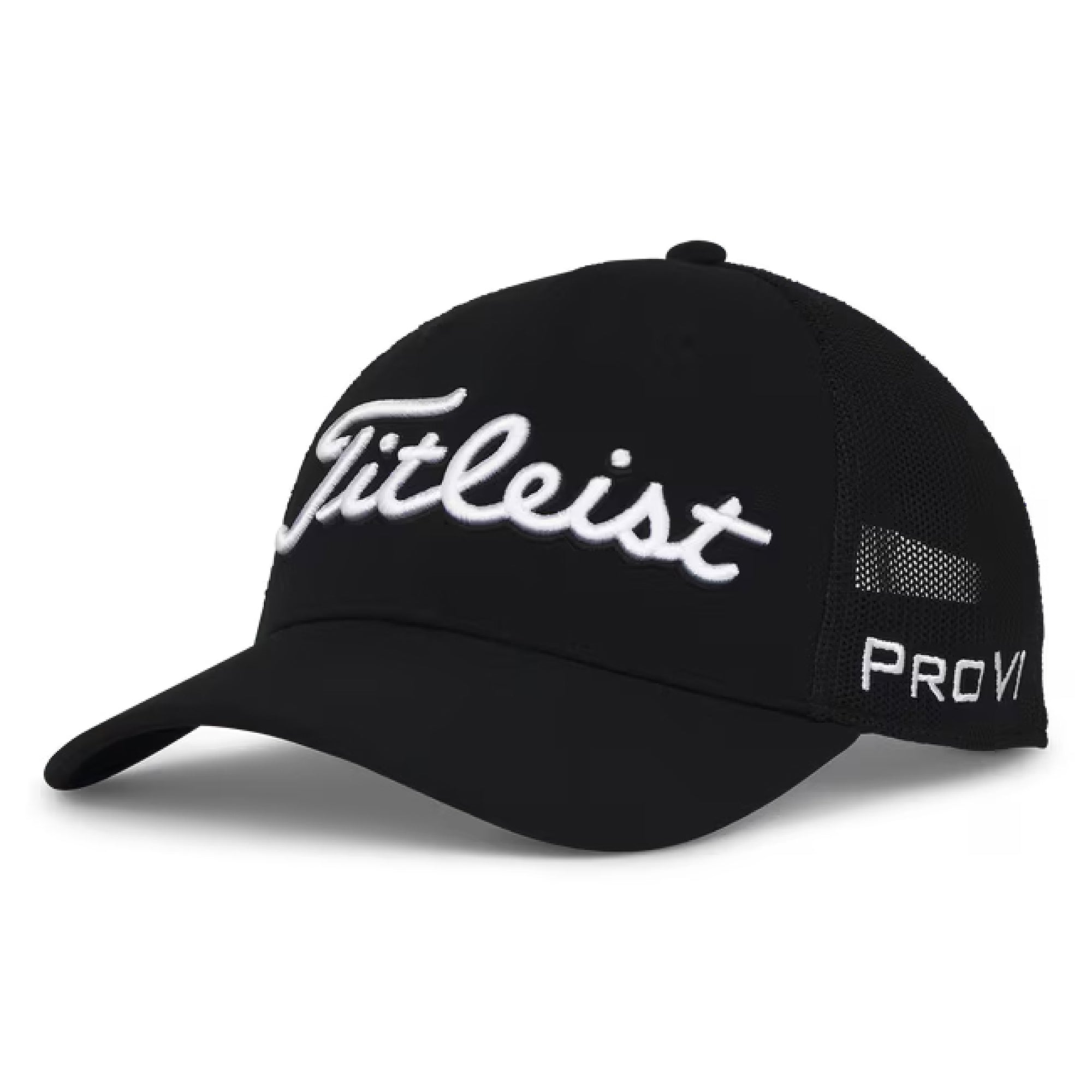 Titleist Tour Mesh Golf Cap - Black & White