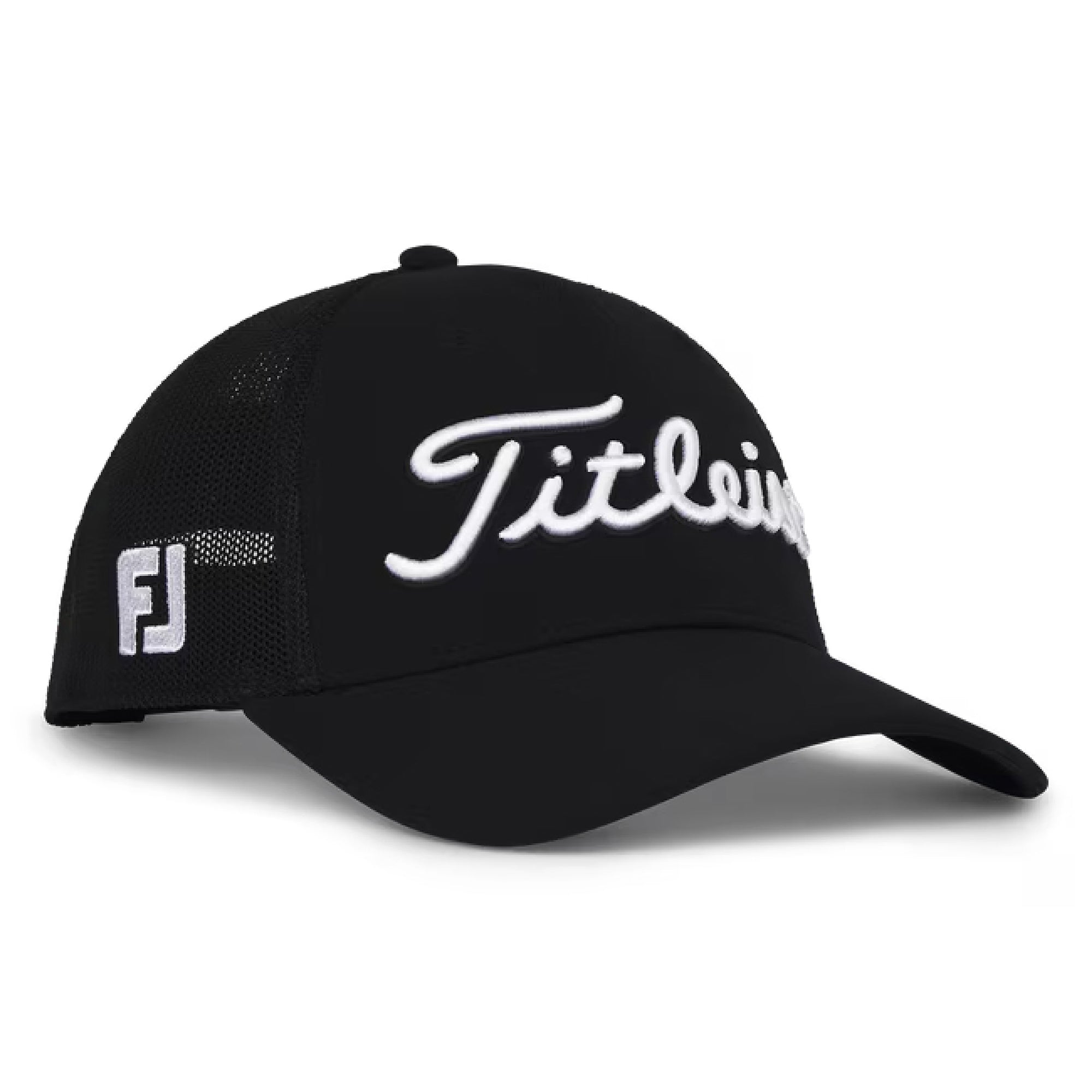 Titleist Tour Mesh Golf Cap - Black & White
