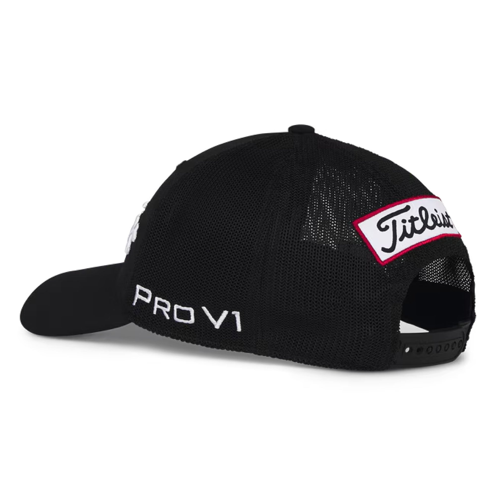 Titleist Tour Mesh Golf Cap - Black & White