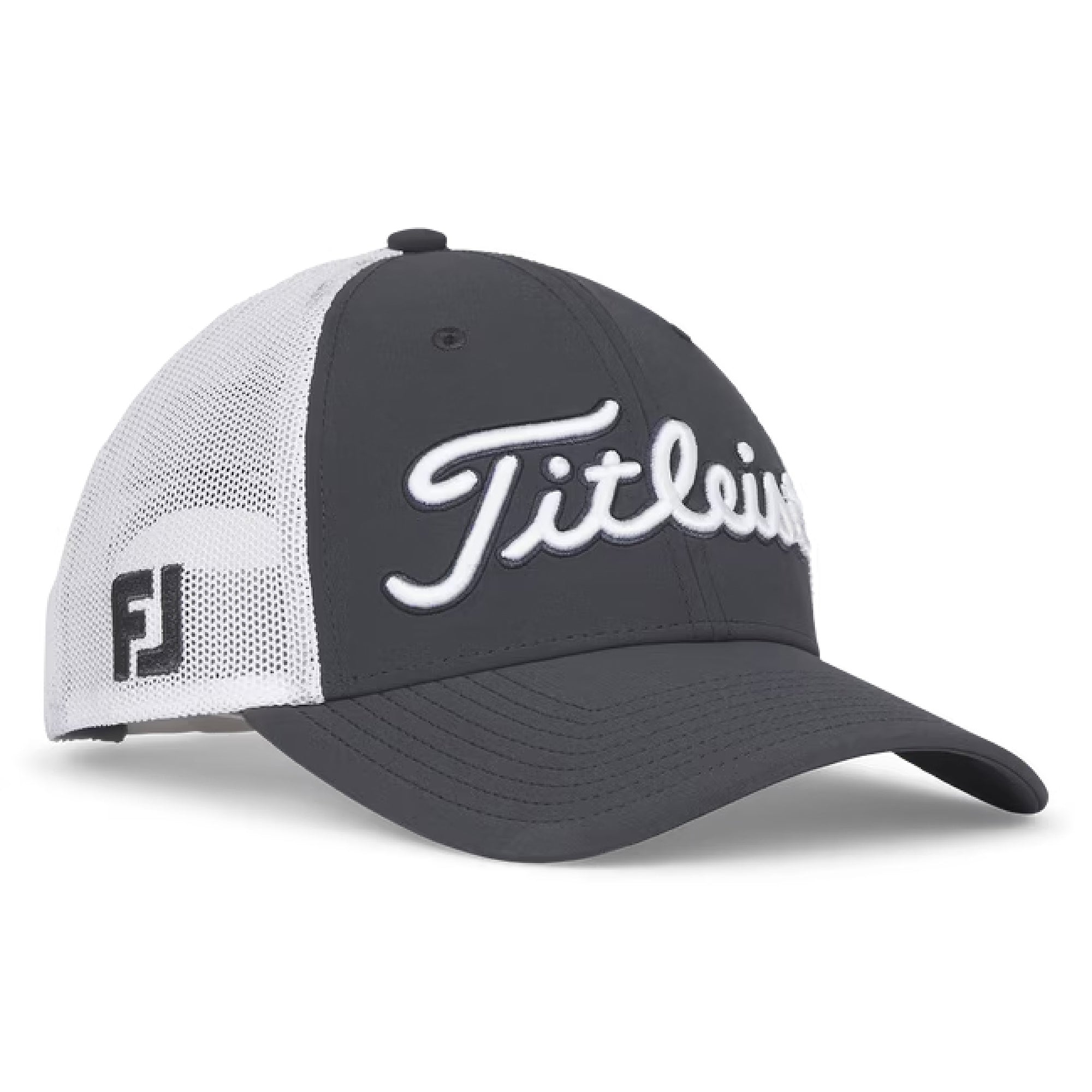 Titleist Tour Mesh Golf Cap - Charcoal & White