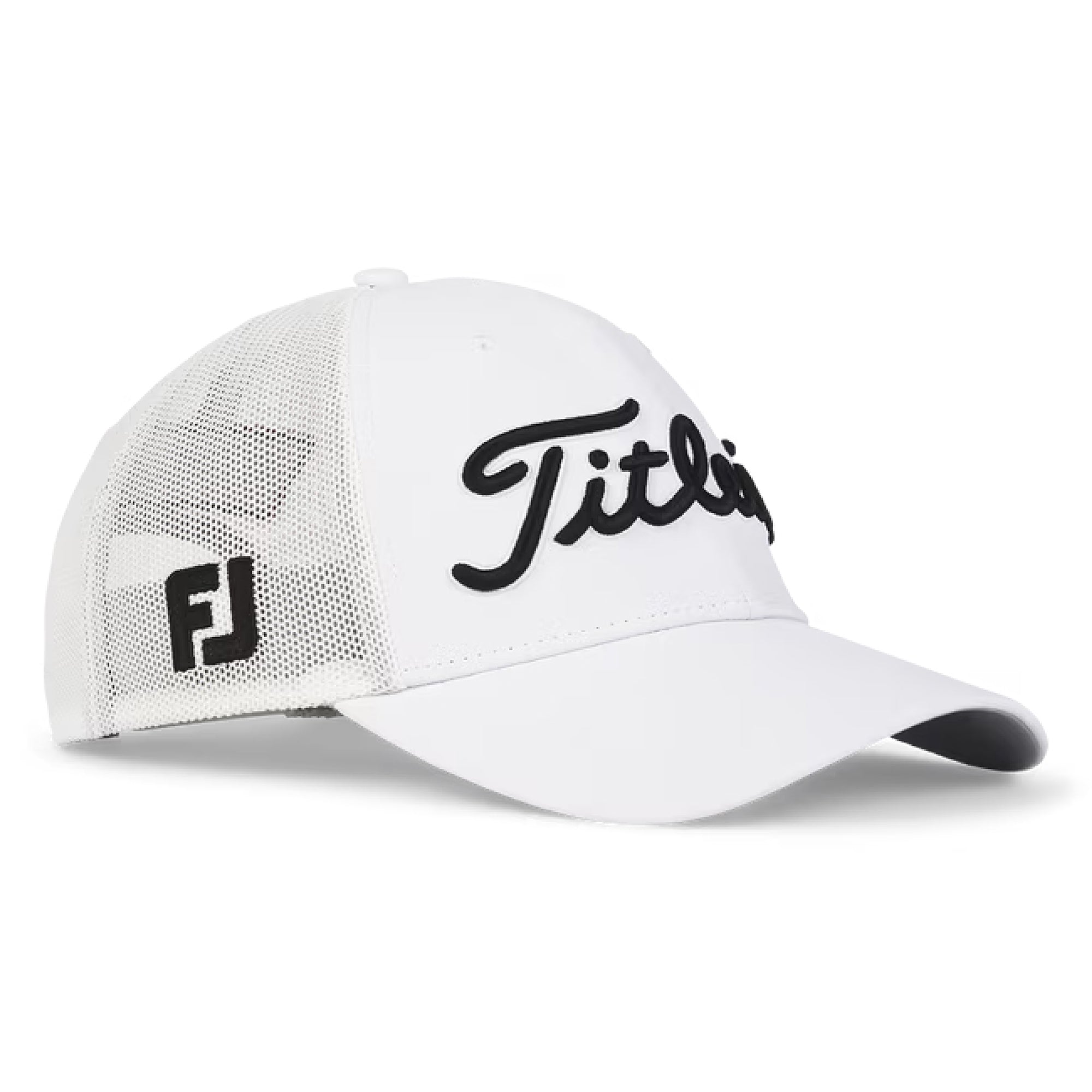Titleist Tour Mesh Golf Cap - White & Black
