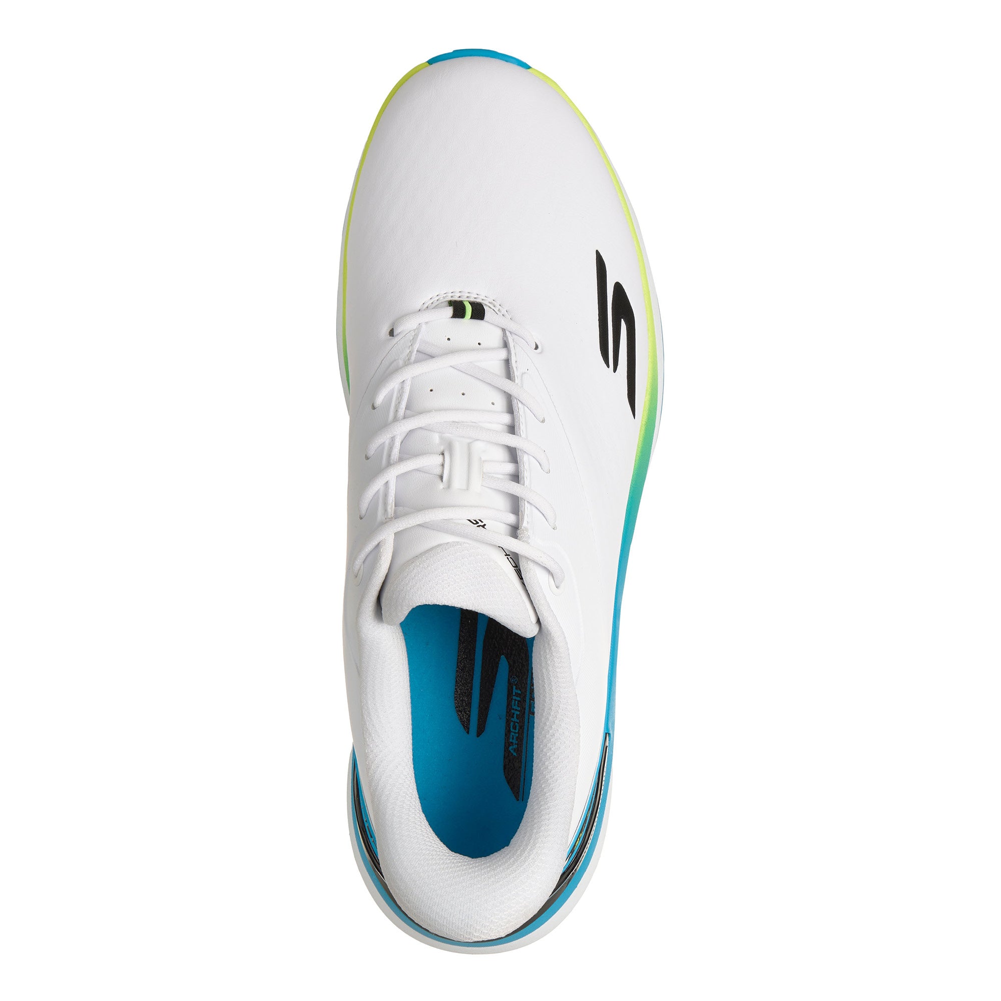 Skechers Men's Blade Tour Slip-Ins Spiked Golf Shoes - White, Black & Multi