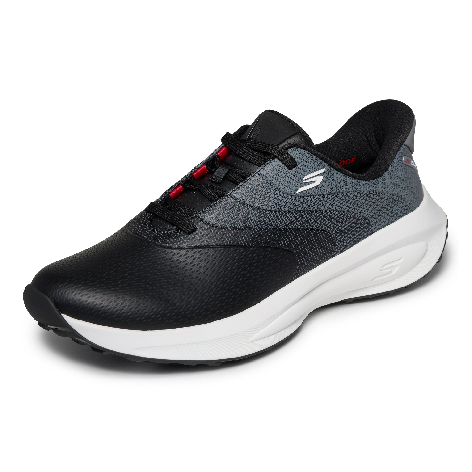 Skechers Men's Flow Slip-In Spikeless Golf Shoes - Black