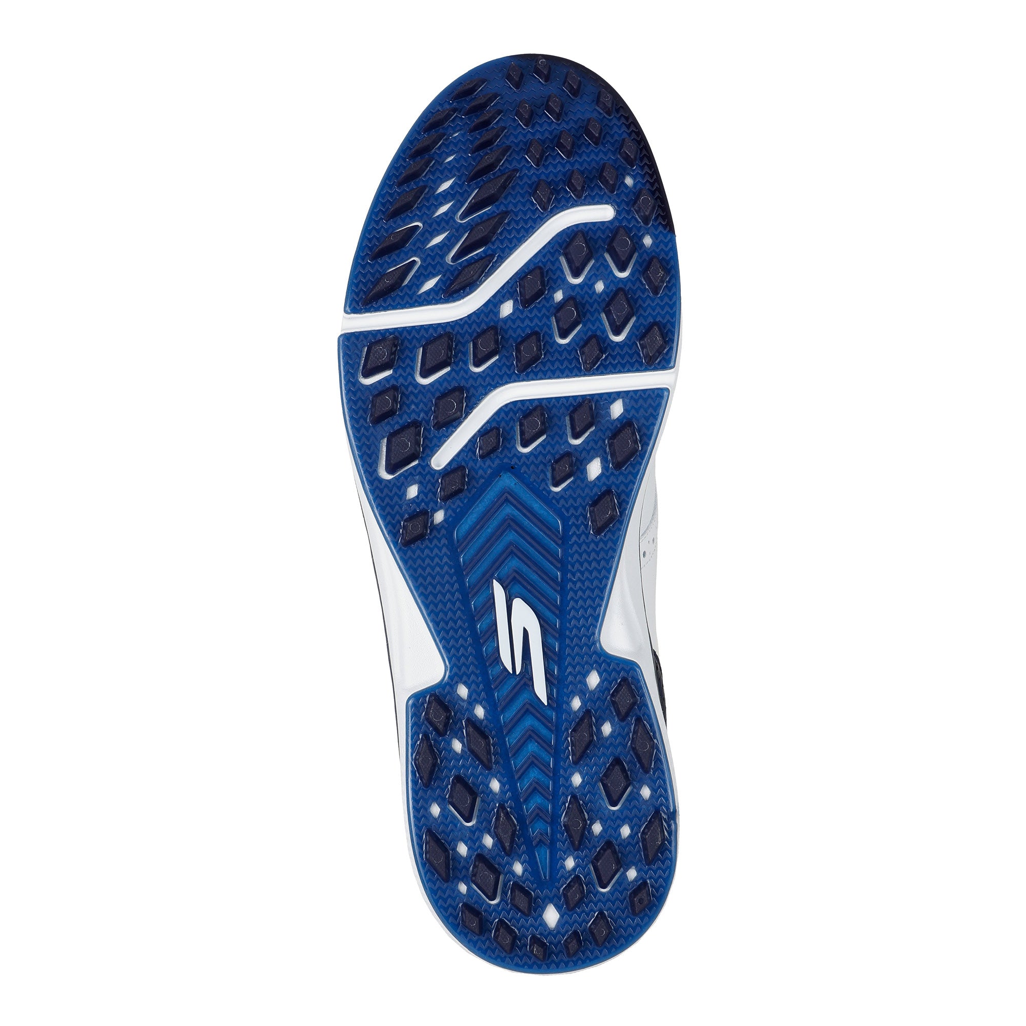 Skechers Men's Go Golf Prestige Spikeless Golf Shoes - White & Navy