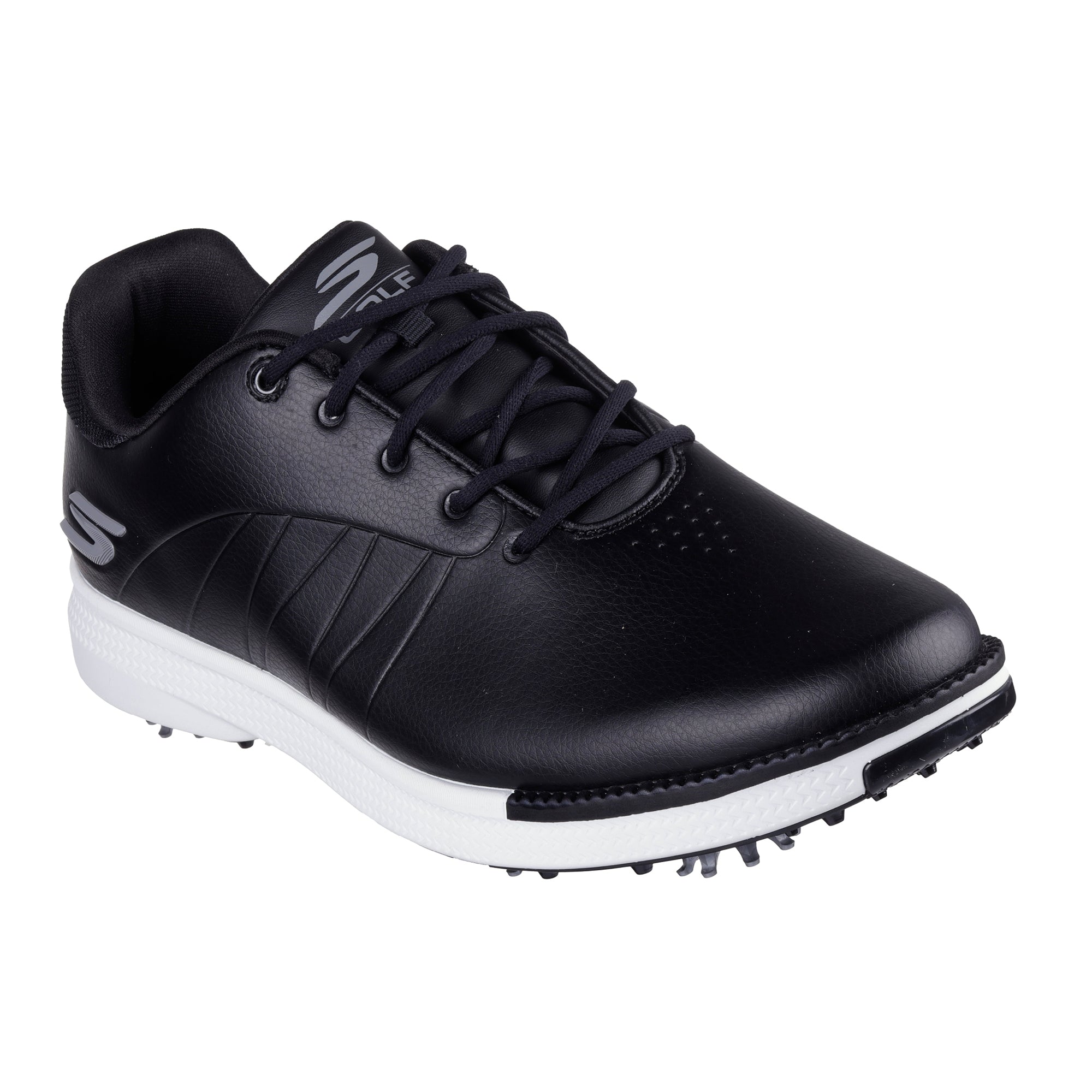 Skechers Men's Go Golf Tempo Spikeless Golf Shoes - Black & White