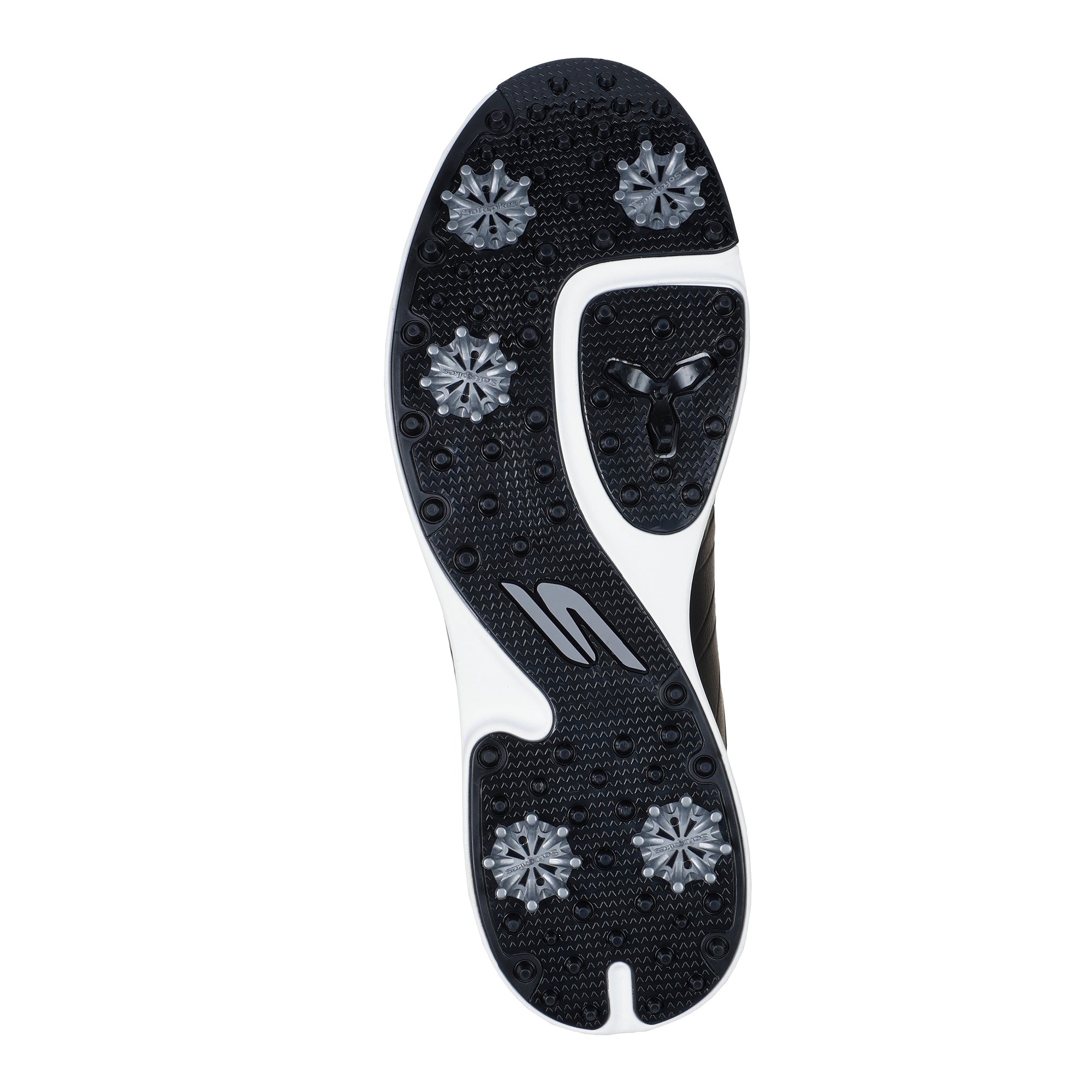 Skechers Men's Go Golf Tempo Spikeless Golf Shoes - Black & White