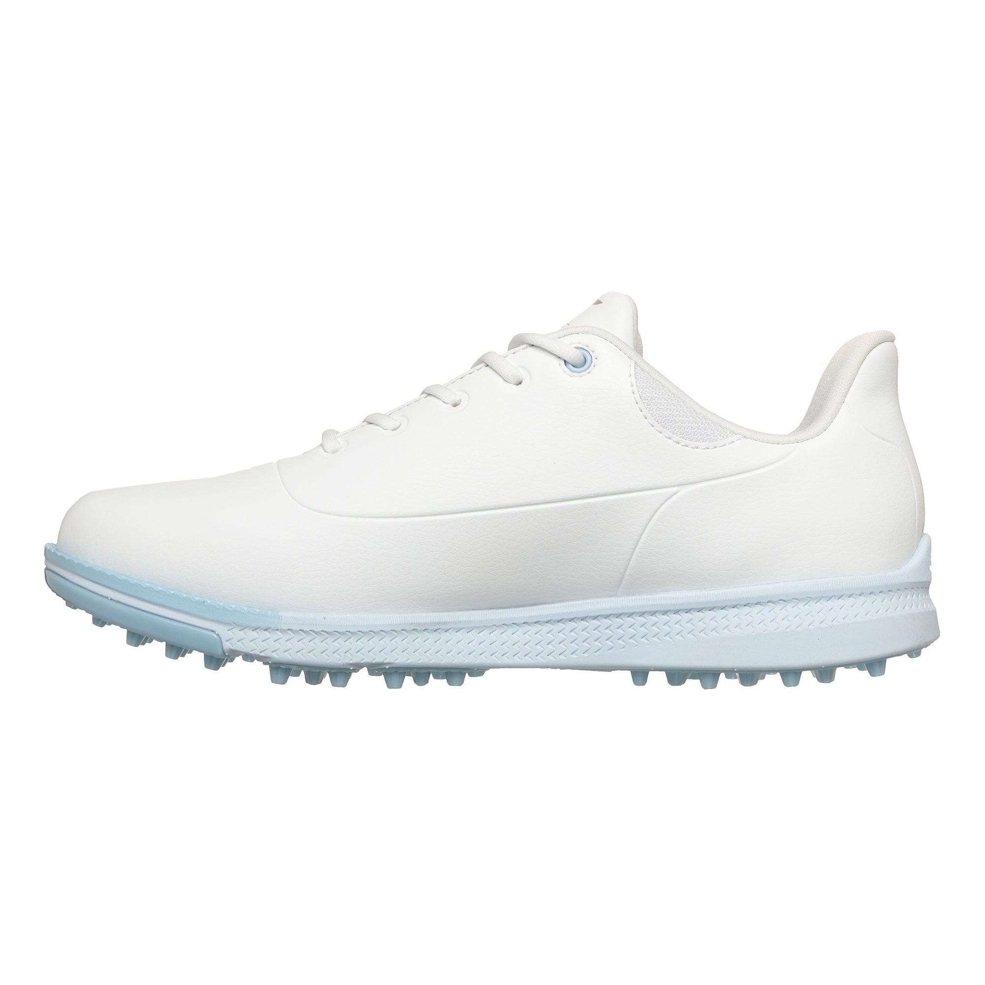 Skechers Women's Go Golf Jasmine 2 Spiked Golf Shoes - White & Light Blue