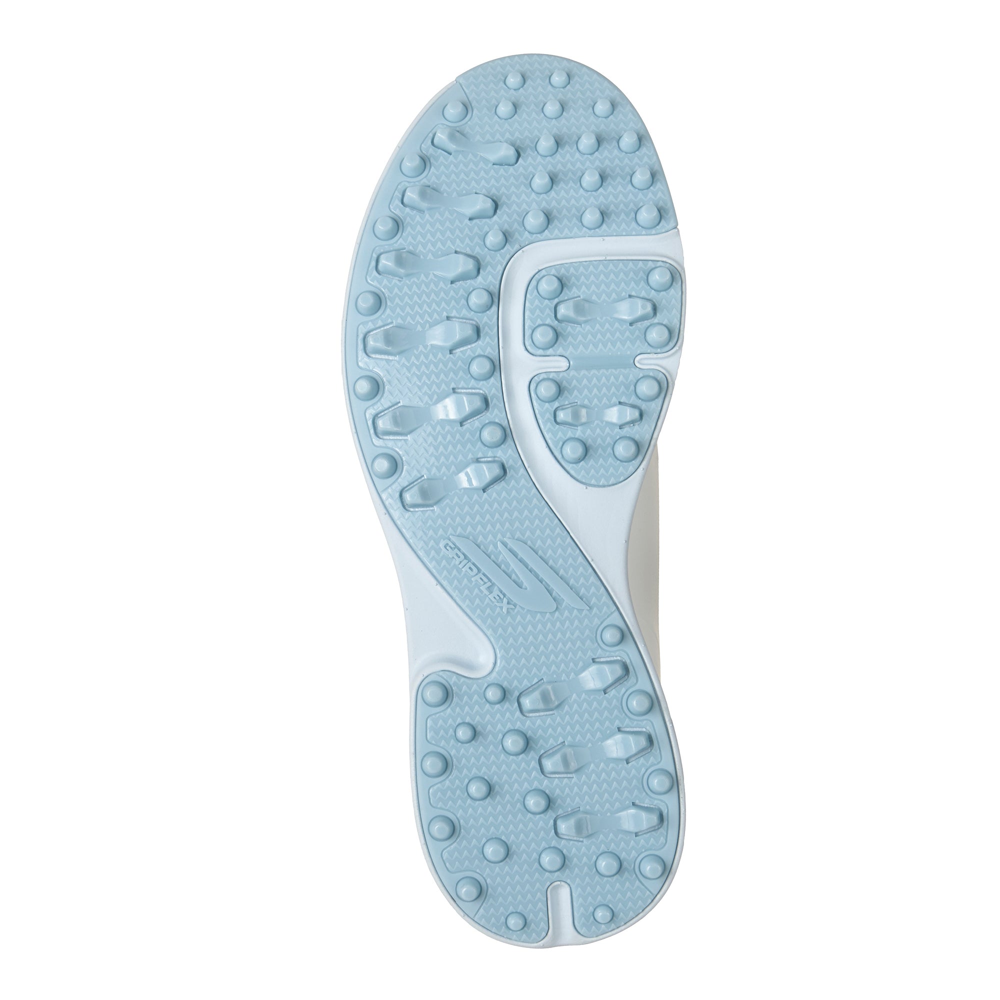 Skechers Women's Go Golf Jasmine 2 Spiked Golf Shoes - White & Light Blue