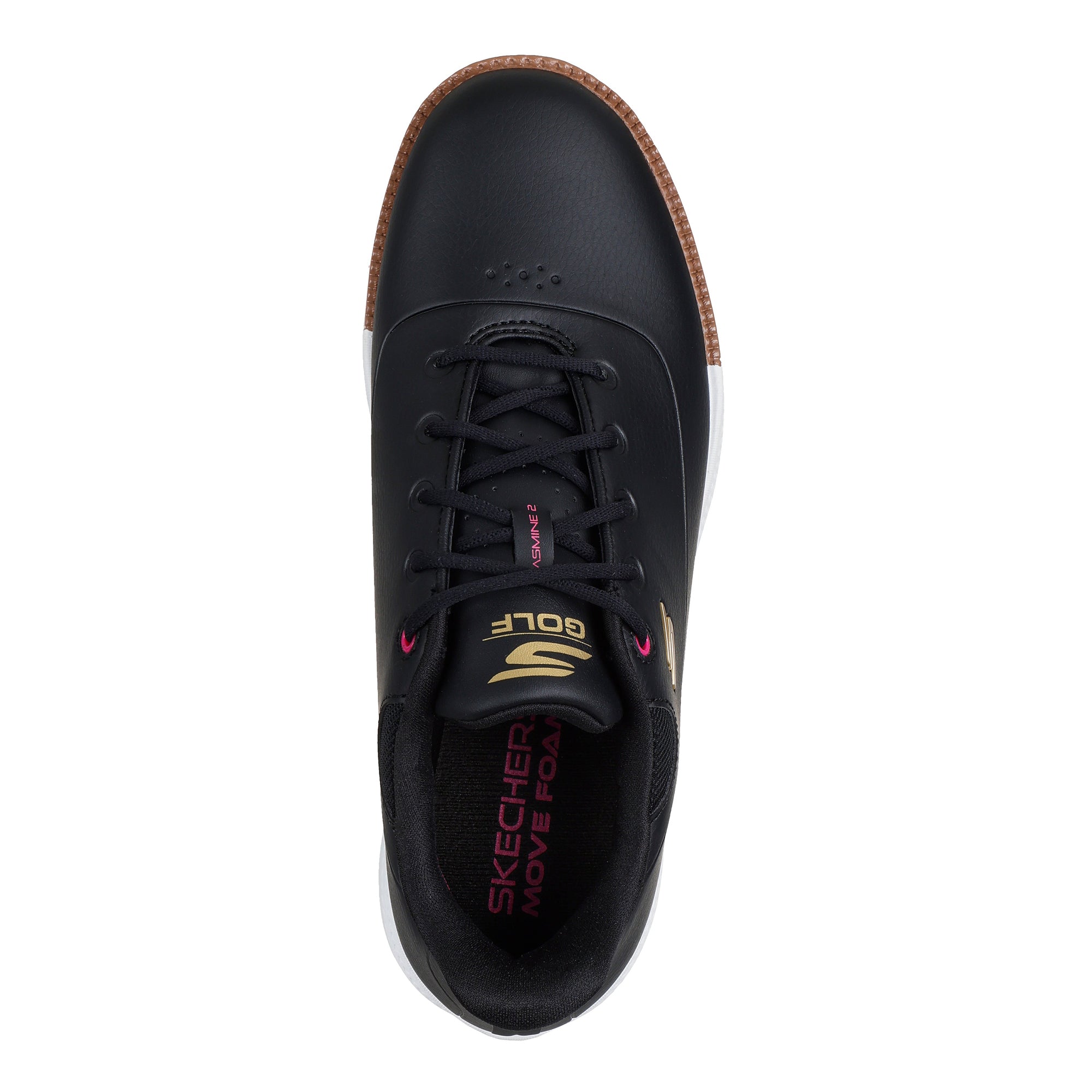 Skechers Women's Go Golf Jasmine 2 Spiked Golf Shoes - Black & Pink