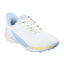 Skechers Women's Pure Slip-In Spikeless Golf Shoes - White, Light Blue & Yellow