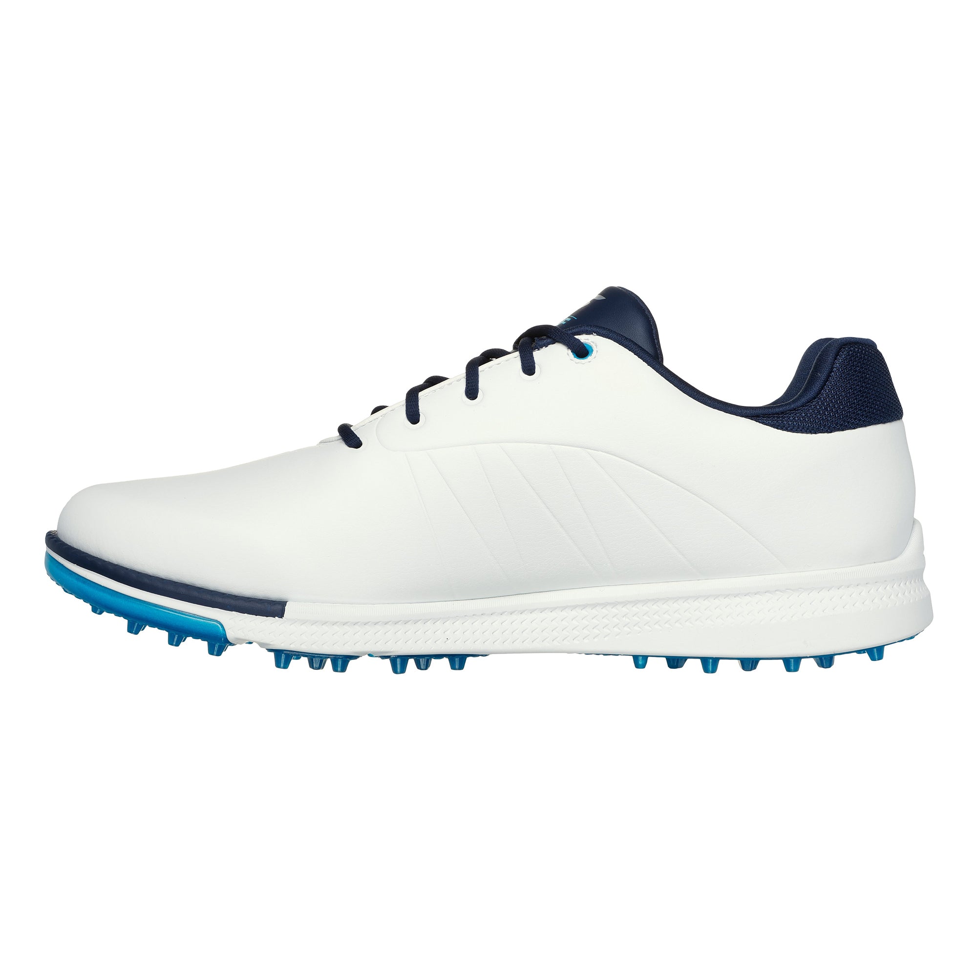 Skechers Men's Go Golf Tempo Spikeless Golf Shoes - White, Navy & Blue