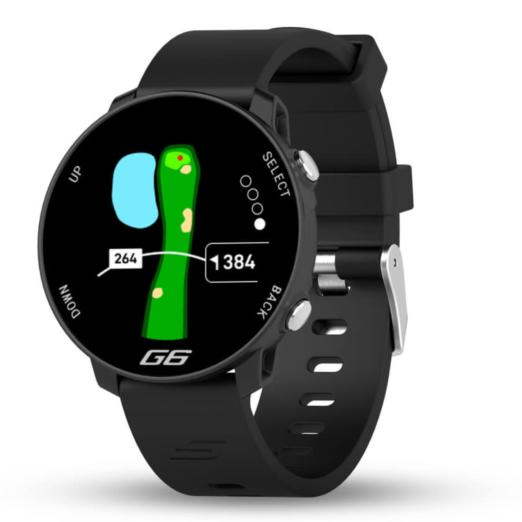 Shot Scope G6 GPS Watch - Black