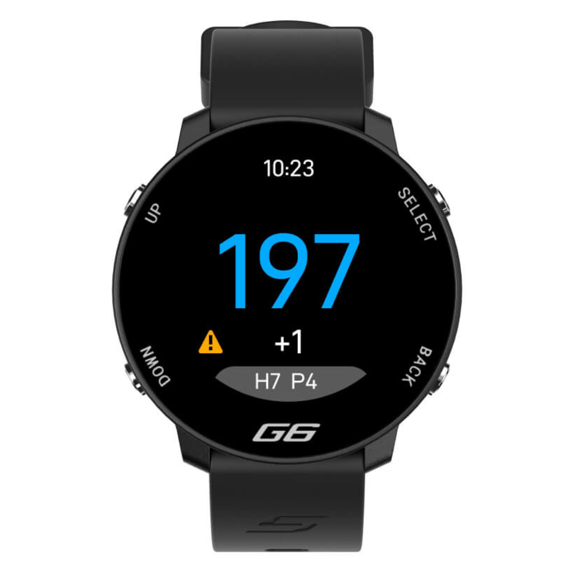 Shot Scope G6 GPS Watch - Black