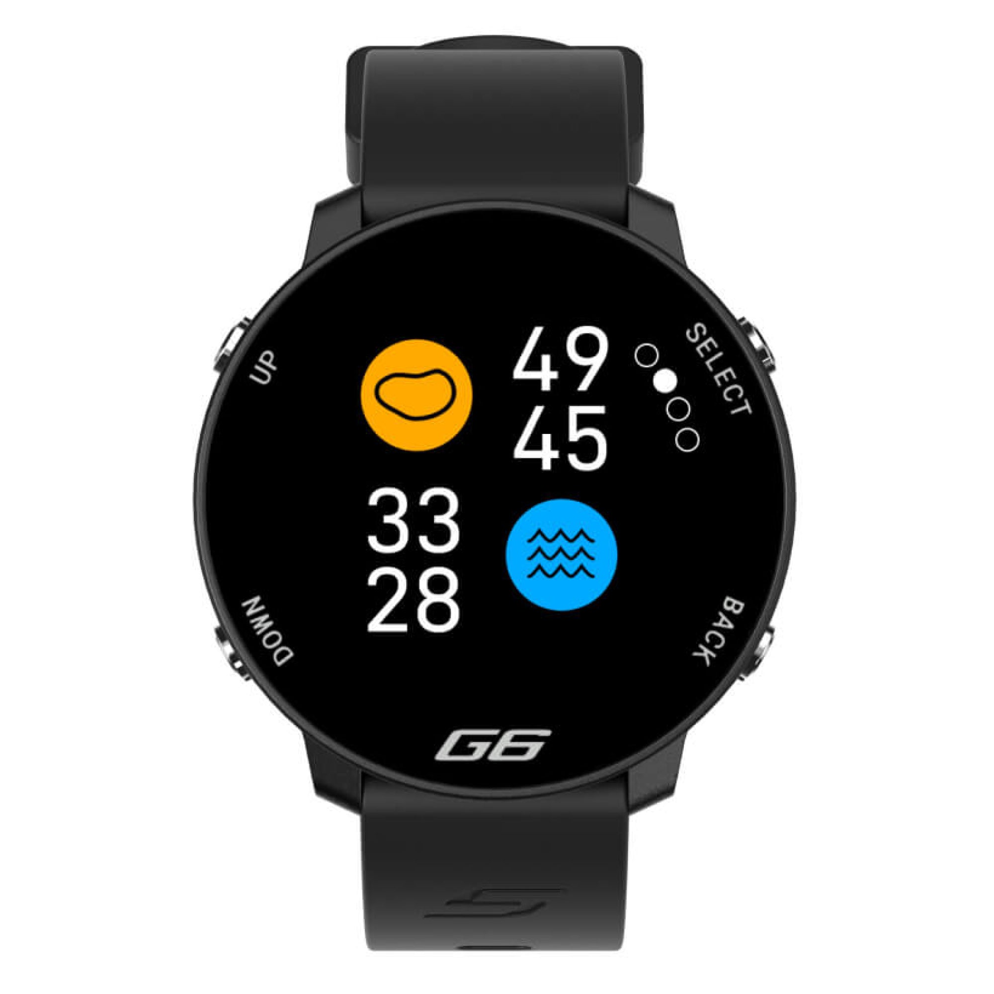 Shot Scope G6 GPS Watch - Black