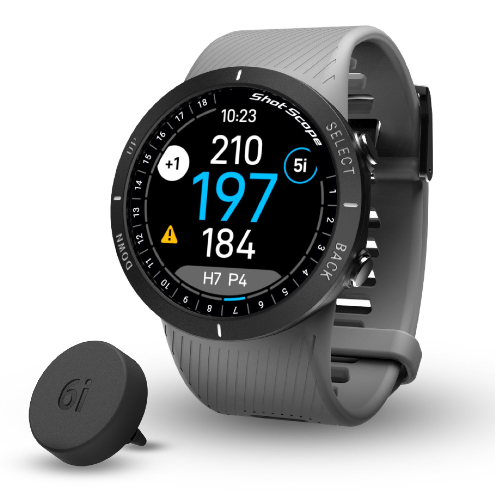 Shot Scope V5 GPS Watch - Grey