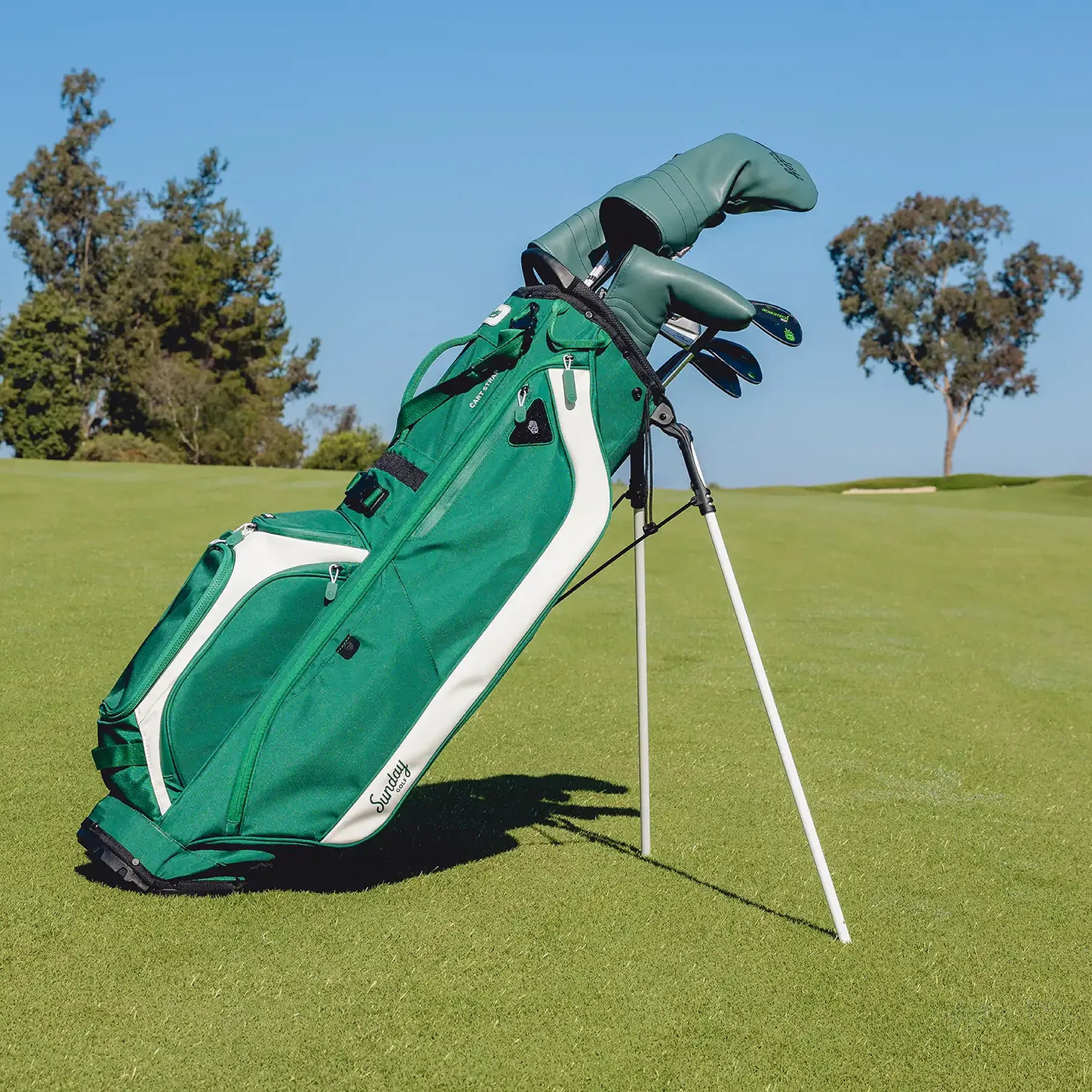 Sunday Golf Ryder Golf Stand Bag - Evergreen